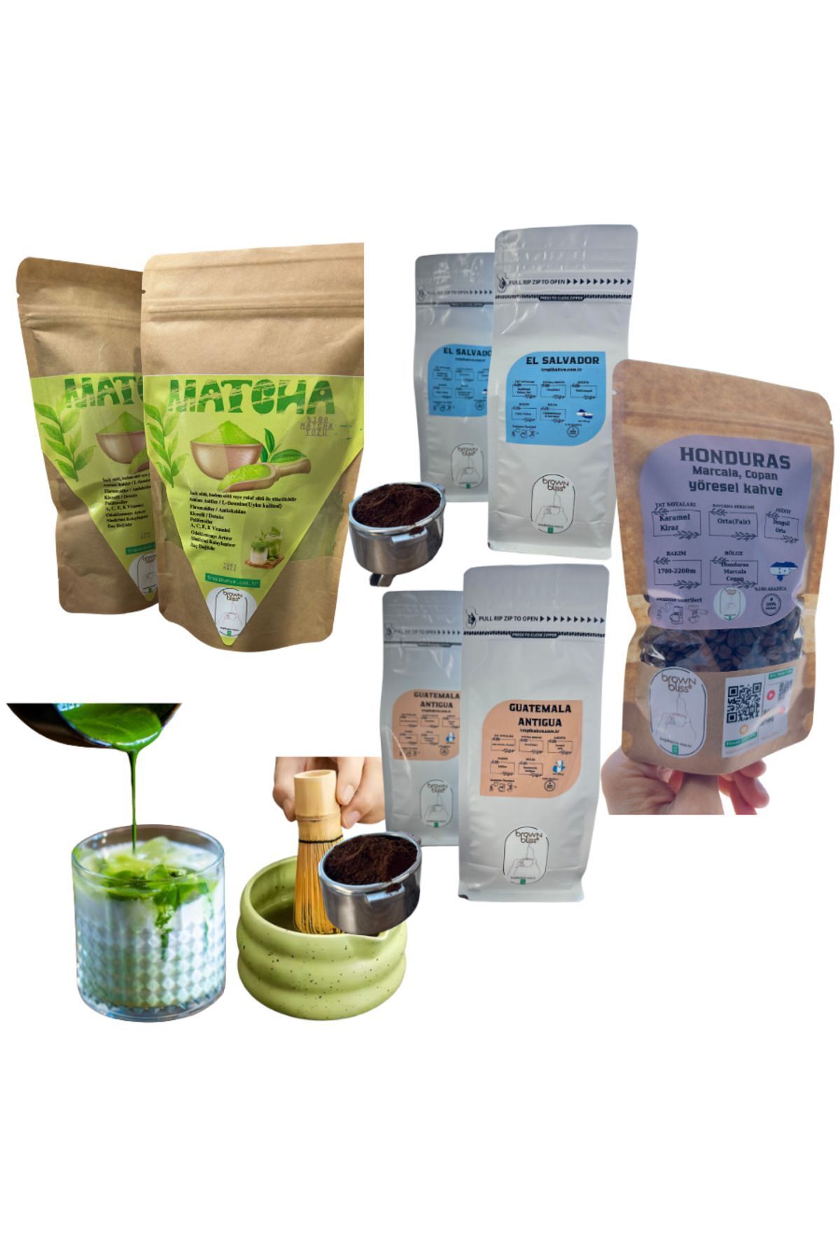 BrownBliss Matcha Deneme Seti 2 Parça