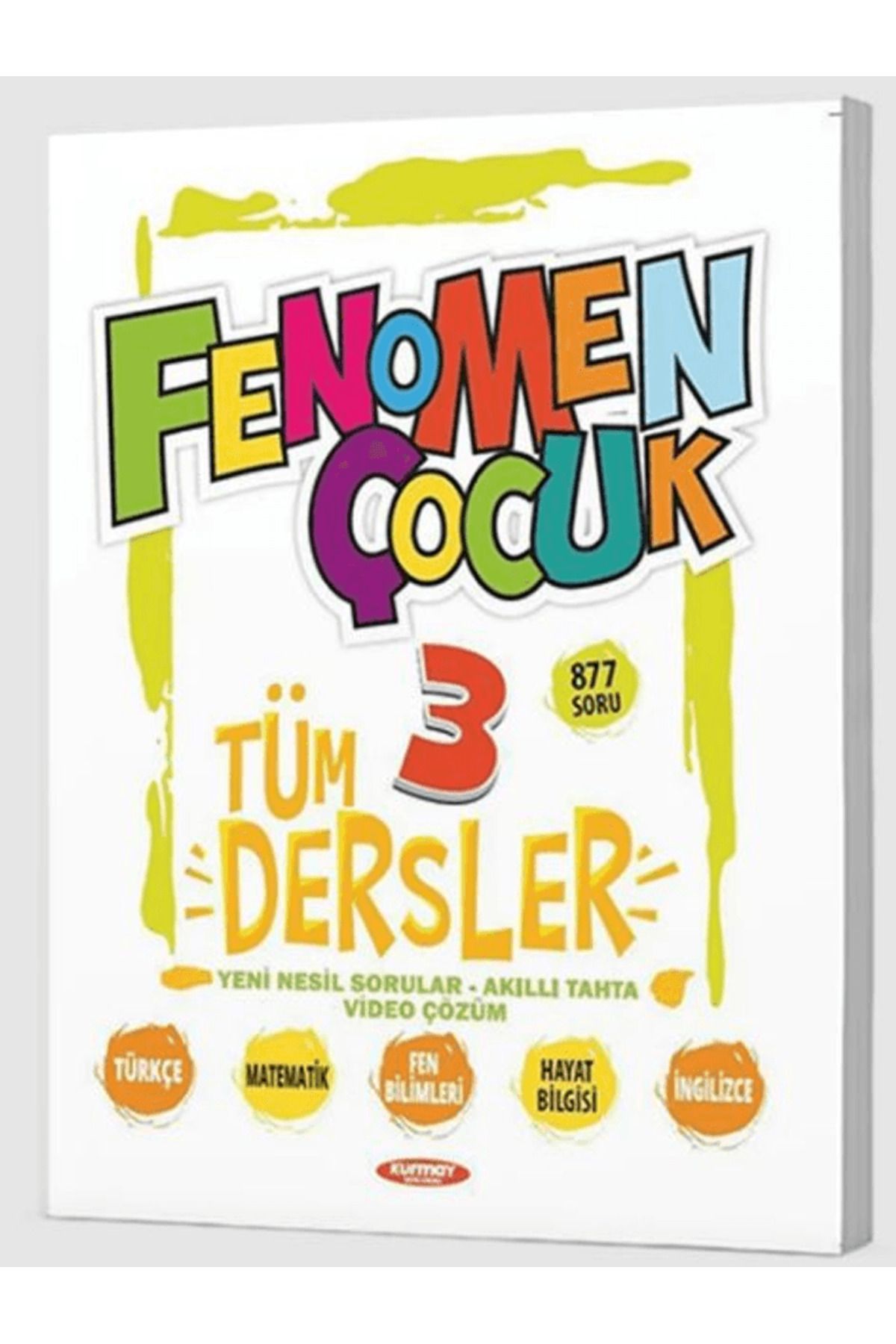 Kurmay Yayınları Fenomen Çocuk 3. Sınıf Tüm Dersler / Kolektif / Kurmay Yayınları / 9786256295575