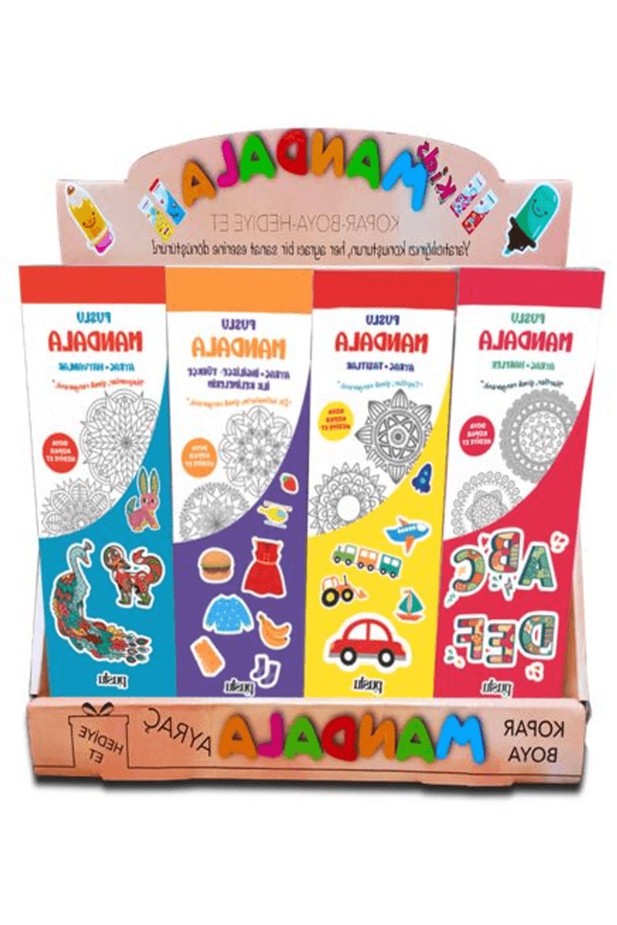 Puslu Yayıncılık Puslu Mandala Ayraç - Çocuk Set / Kolektif / Puslu Yayıncılık / 9787856182647