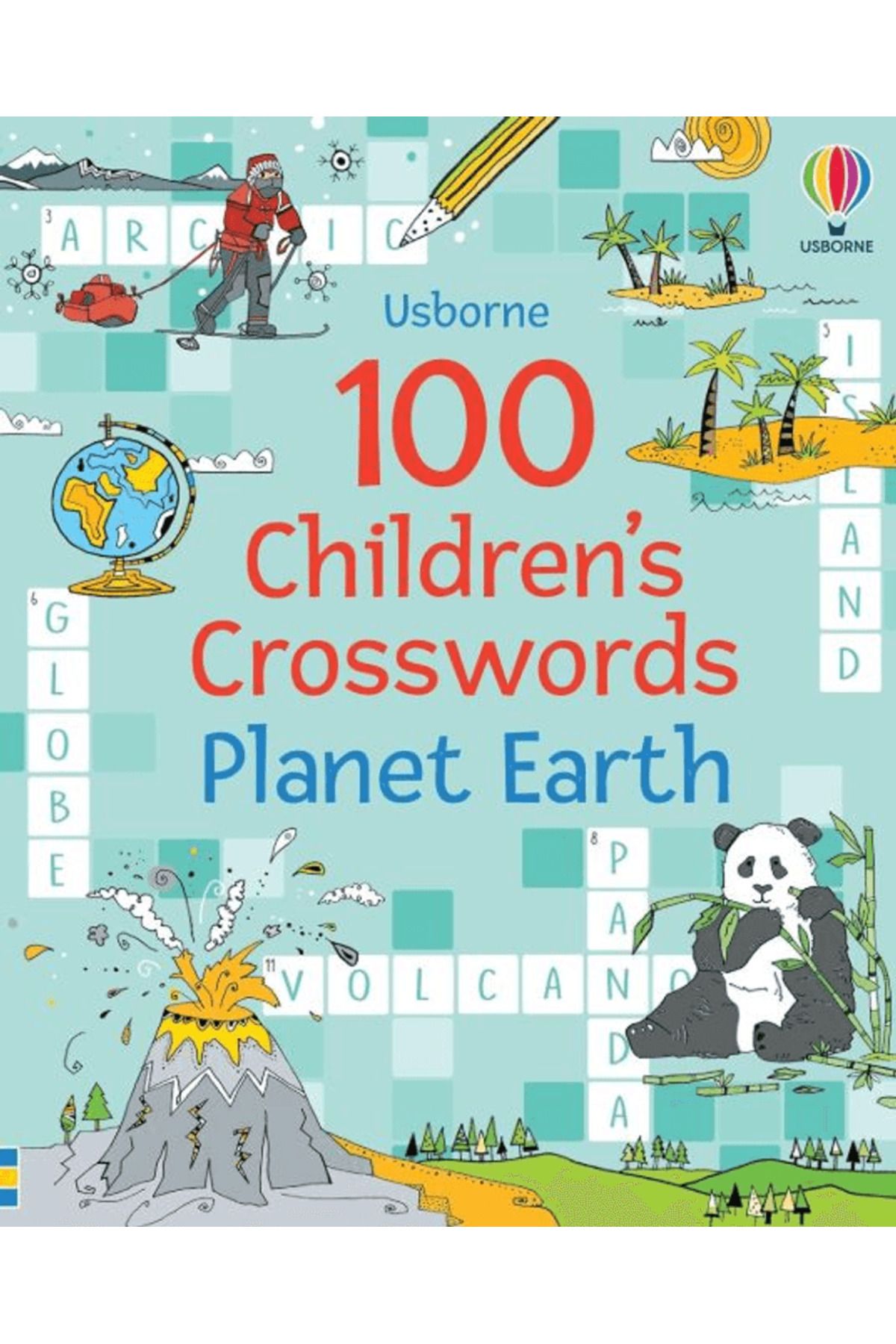 Usborne 100 Children's Crosswords: Planet Earth / Phillip Clarke / Usborne / 9781801315814