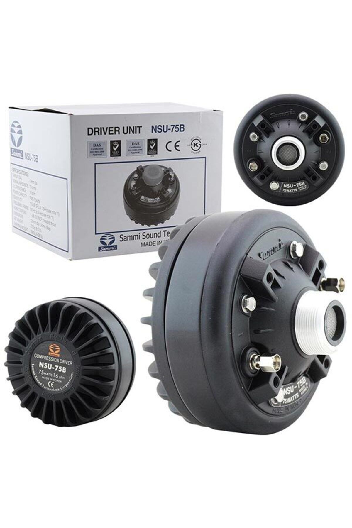Vemora SAMMİ UNIT NSU-75B 75 WATT 16 OHM 115DB 150 HZ (5166)