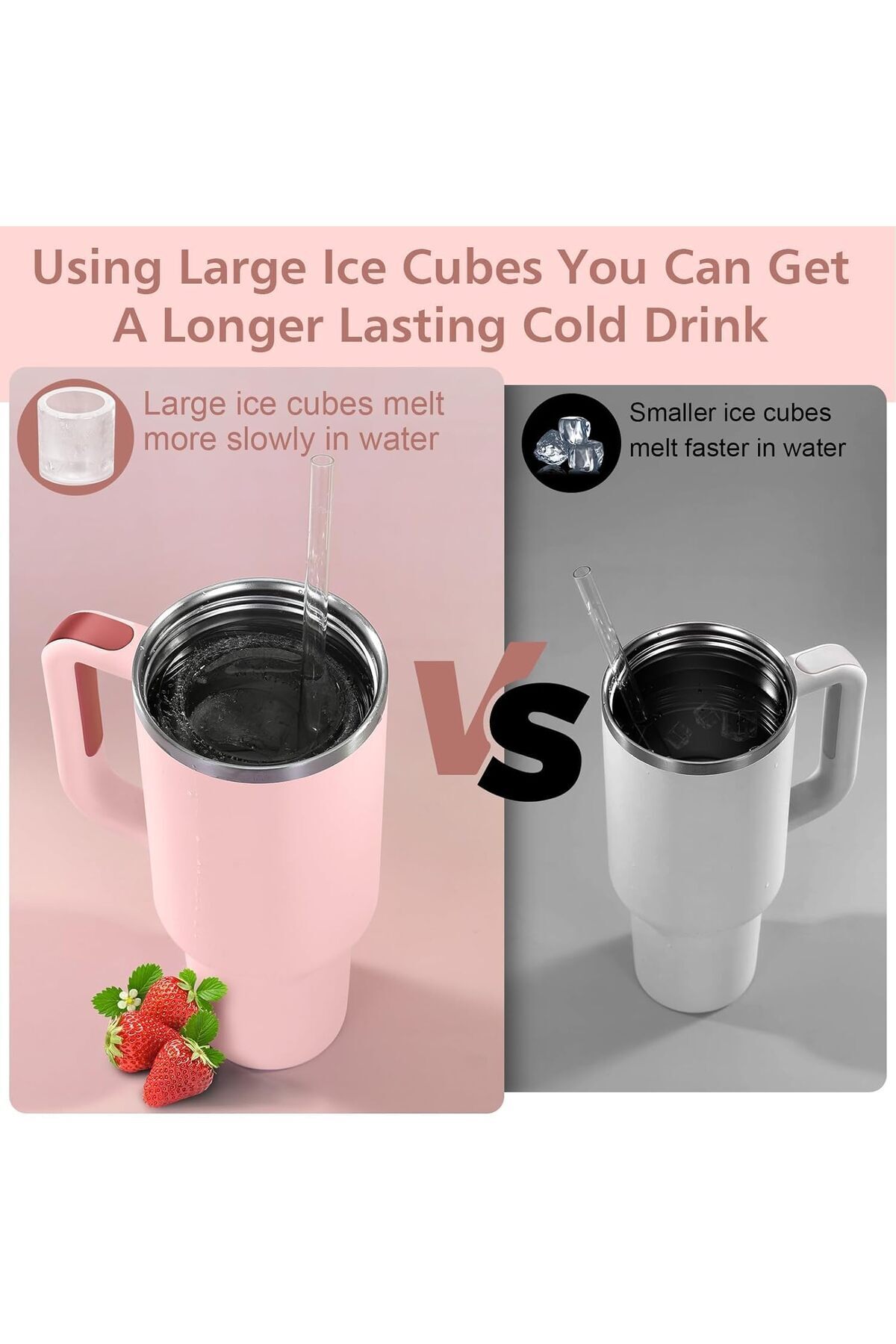 Generic-Khazna Ice Cube Tray for Cup, Silicone Ice Cube Molds for 20oz 30oz 40oz Cup, Ice Cube Trays with L 4