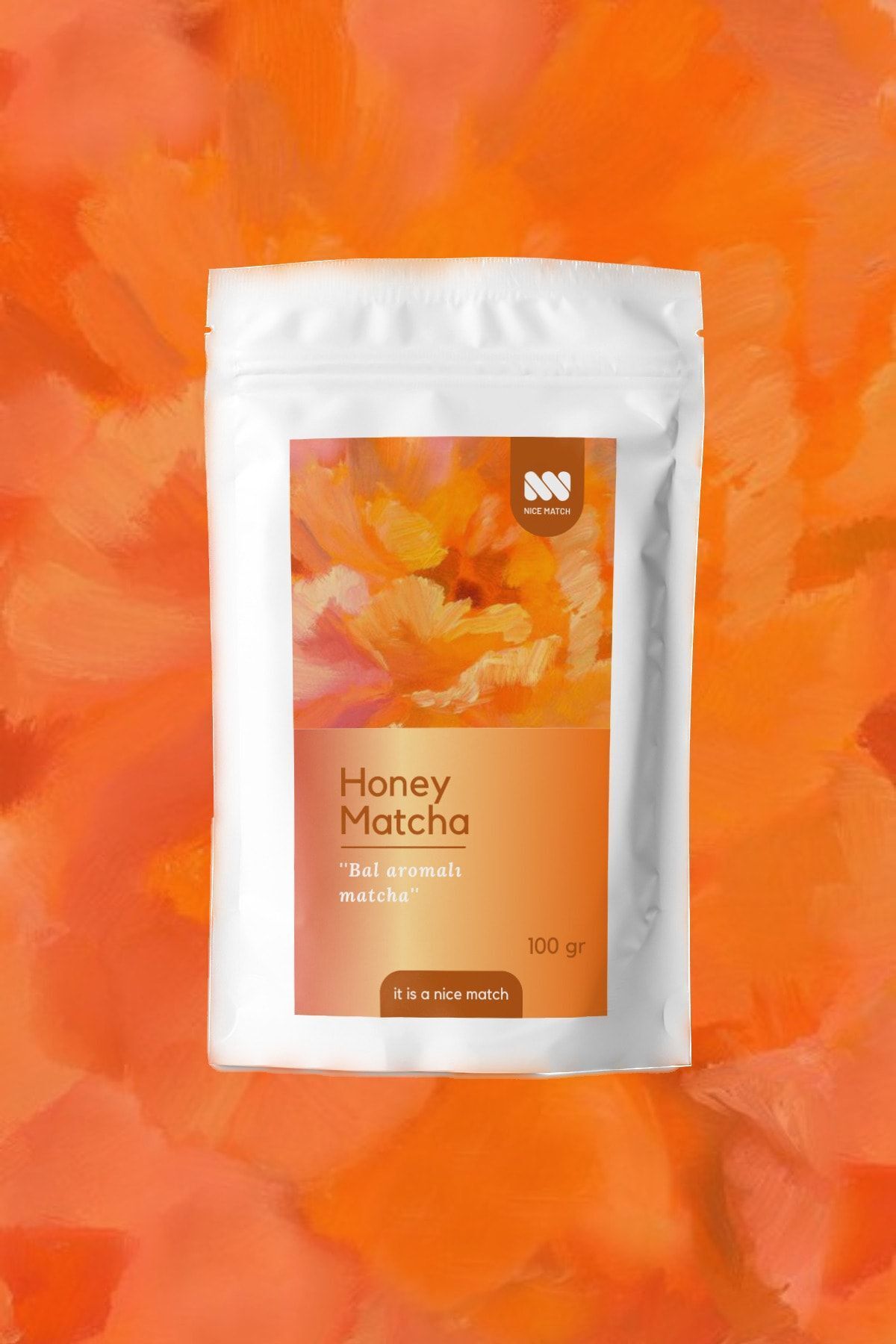 Nice Match Honey Matcha - Bal Aromalı Matcha 100 gr