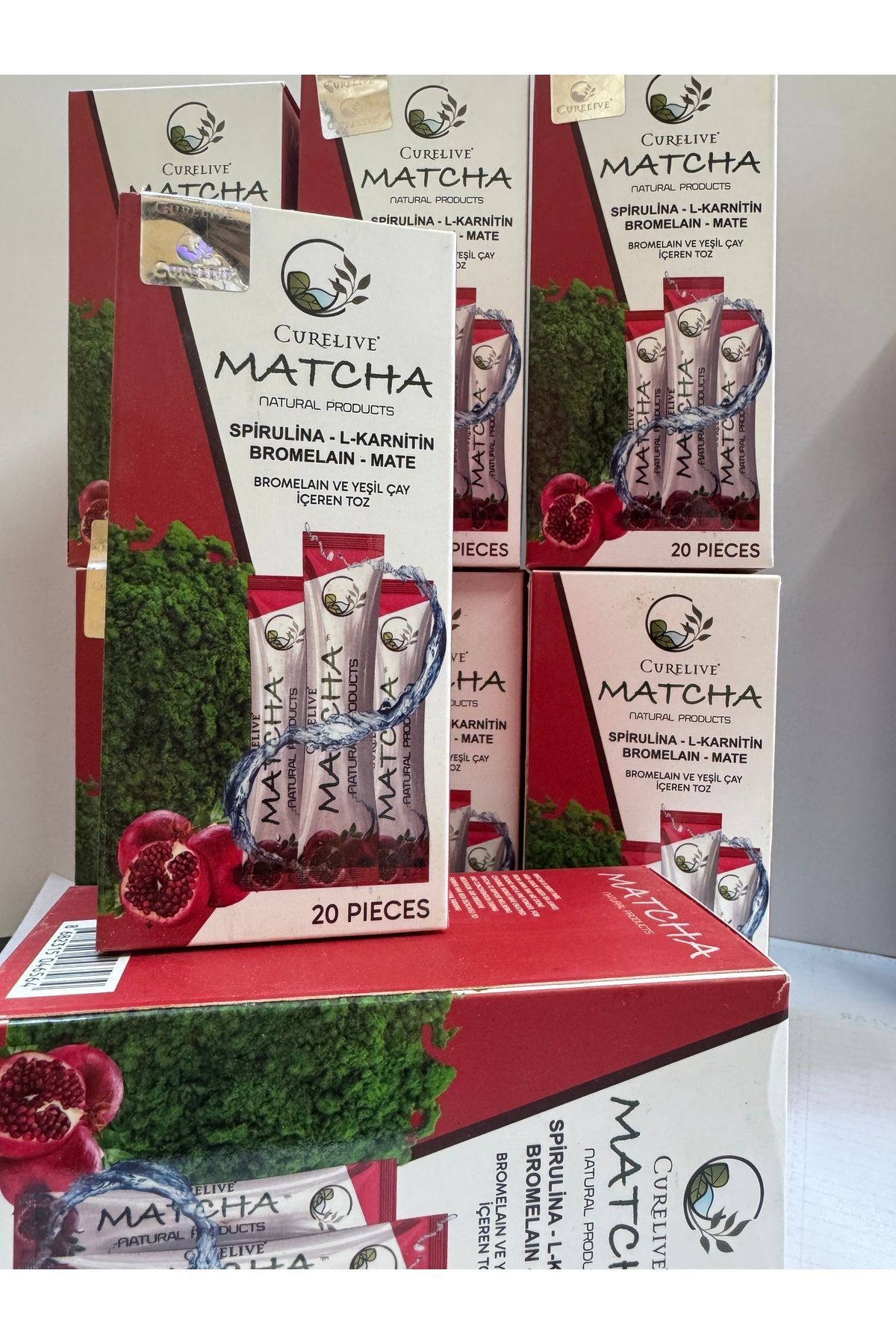 CURELIVE Matcha nar özlü