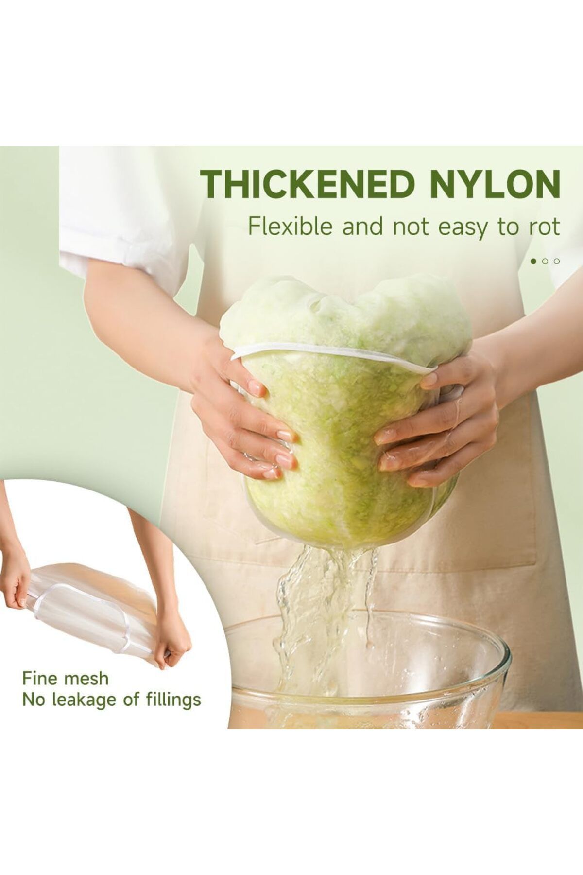 Generic-Ultra Fine Mesh Strainer Bags, 3PCS Cheese Cloth Bag for Straining, Reusable Mesh Filter Bags, for 3