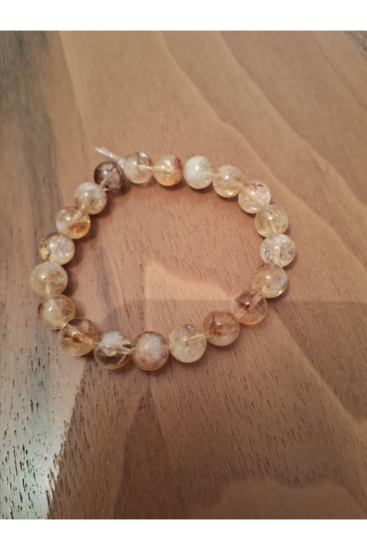 Store A Kalite Doğal Taş SİTRİN TAŞI Bileklik