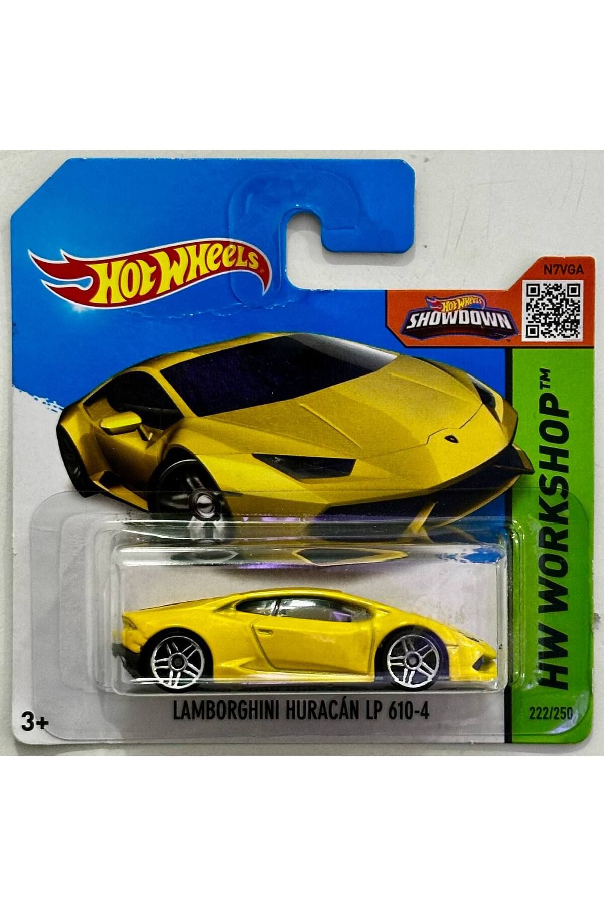 HOT WHEELS HotWheels Lamborghini Huracan LP 610-4 - 2015 Serisi - 1/64 Ölçek