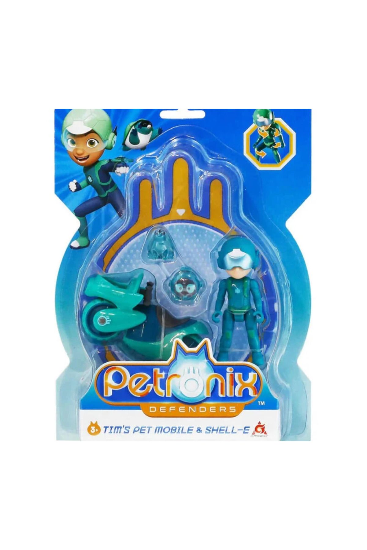 swilex Petronix Tim'inın Çanta Pet ve Motorlu Oyun Seti