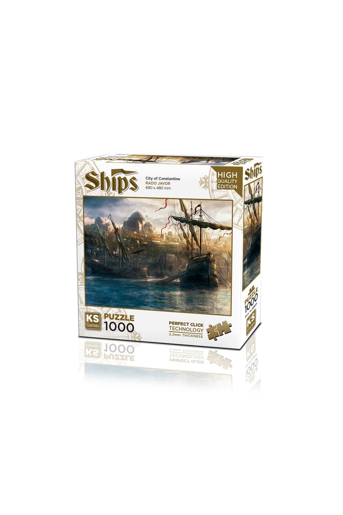 swilex Puzzle 1000 Parça Ships Once Upon a Time in İstanbul