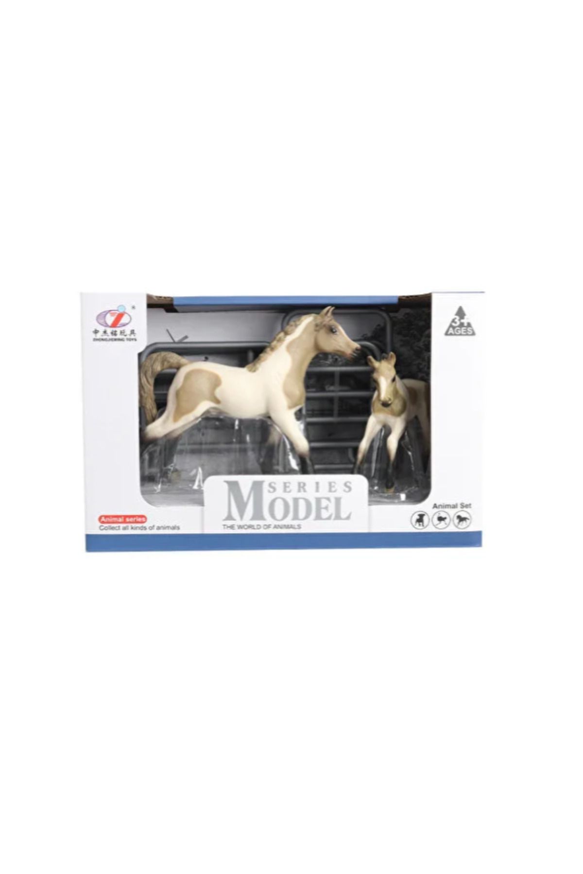 swilex Model Hayvan Seti At ve Tay Alacalı