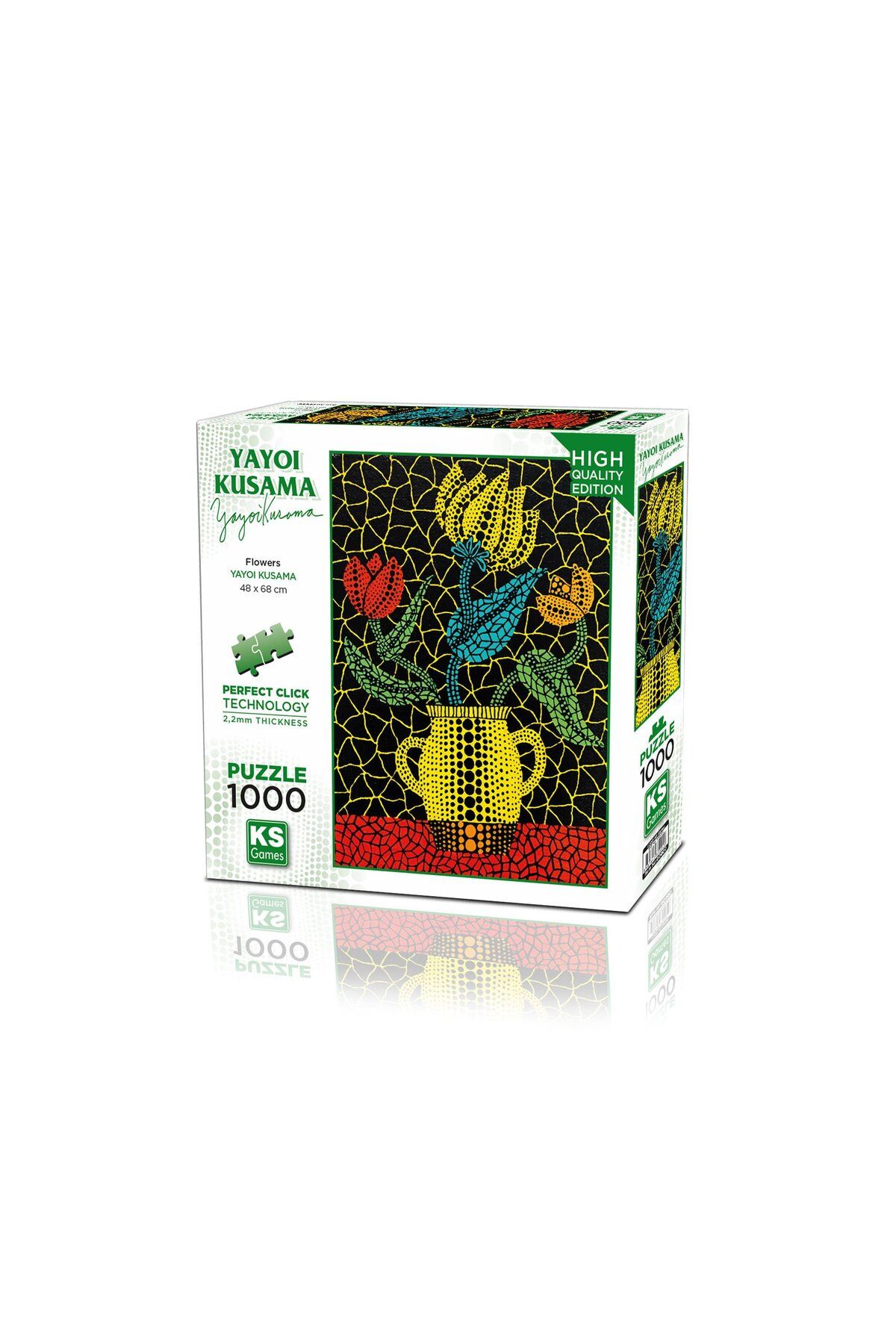 swilex Puzzle 1000 Parça Yayoi Kusama Flowers