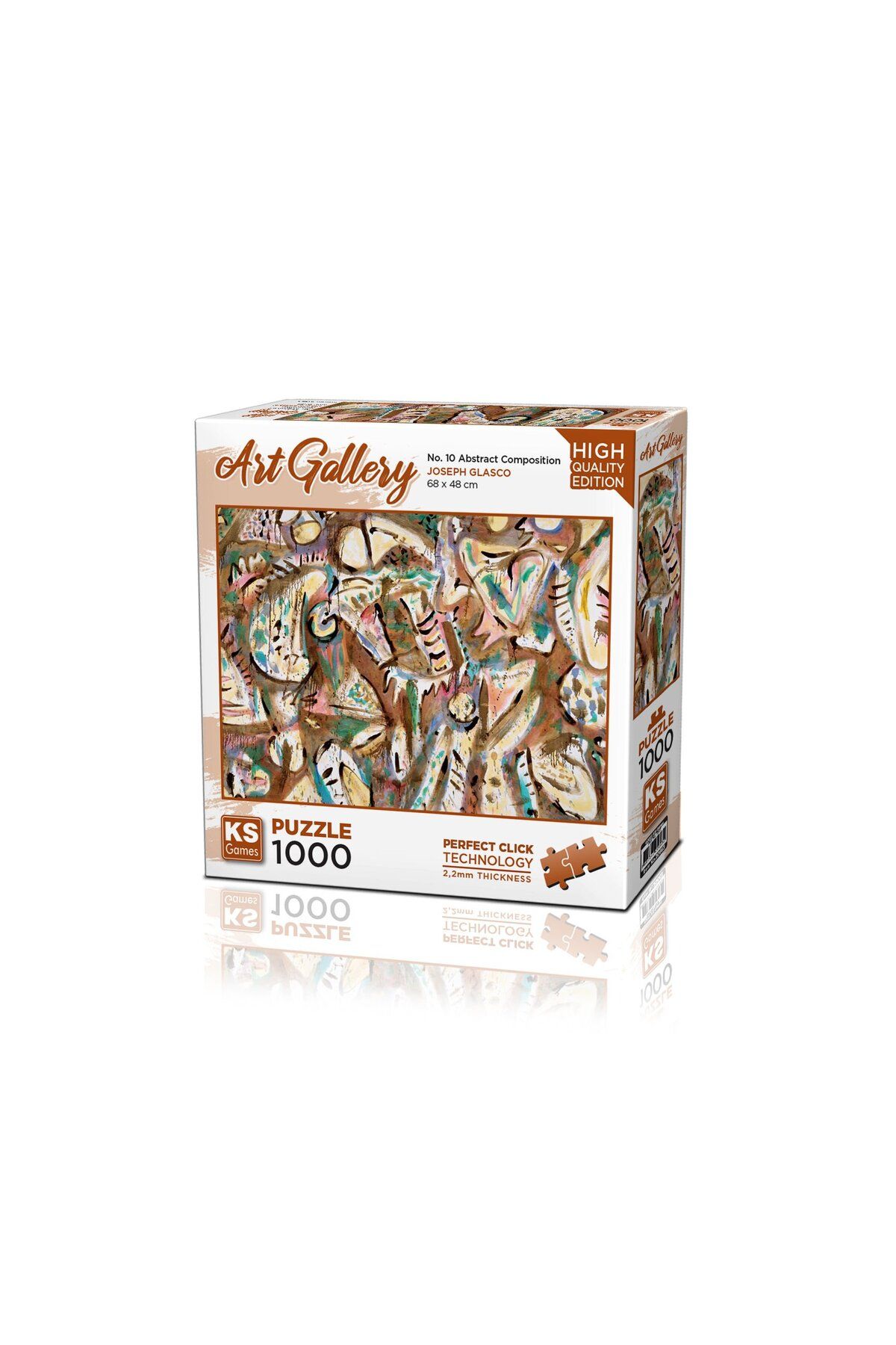 swilex Puzzle 1000 Parça Art Gallery No. 10 Abstract Composition