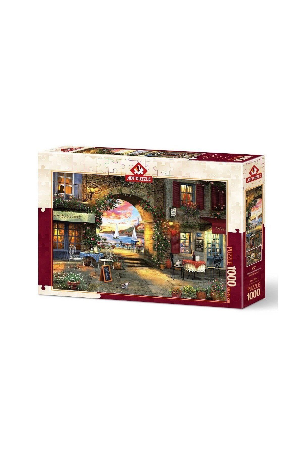 swilex 5220 Art Puzzle, Sahil Restaurant 1000 Parça Puzzle