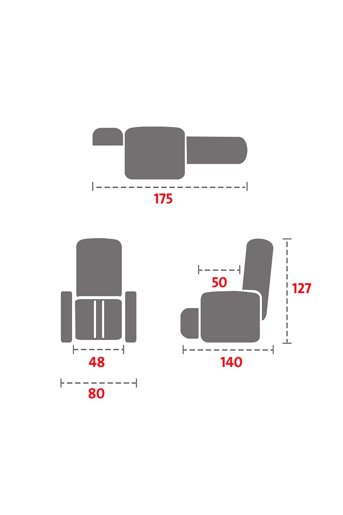 BACK COMFORT-Luxury Massage Chair – 10 Automatic Massage Programs - Blue 2