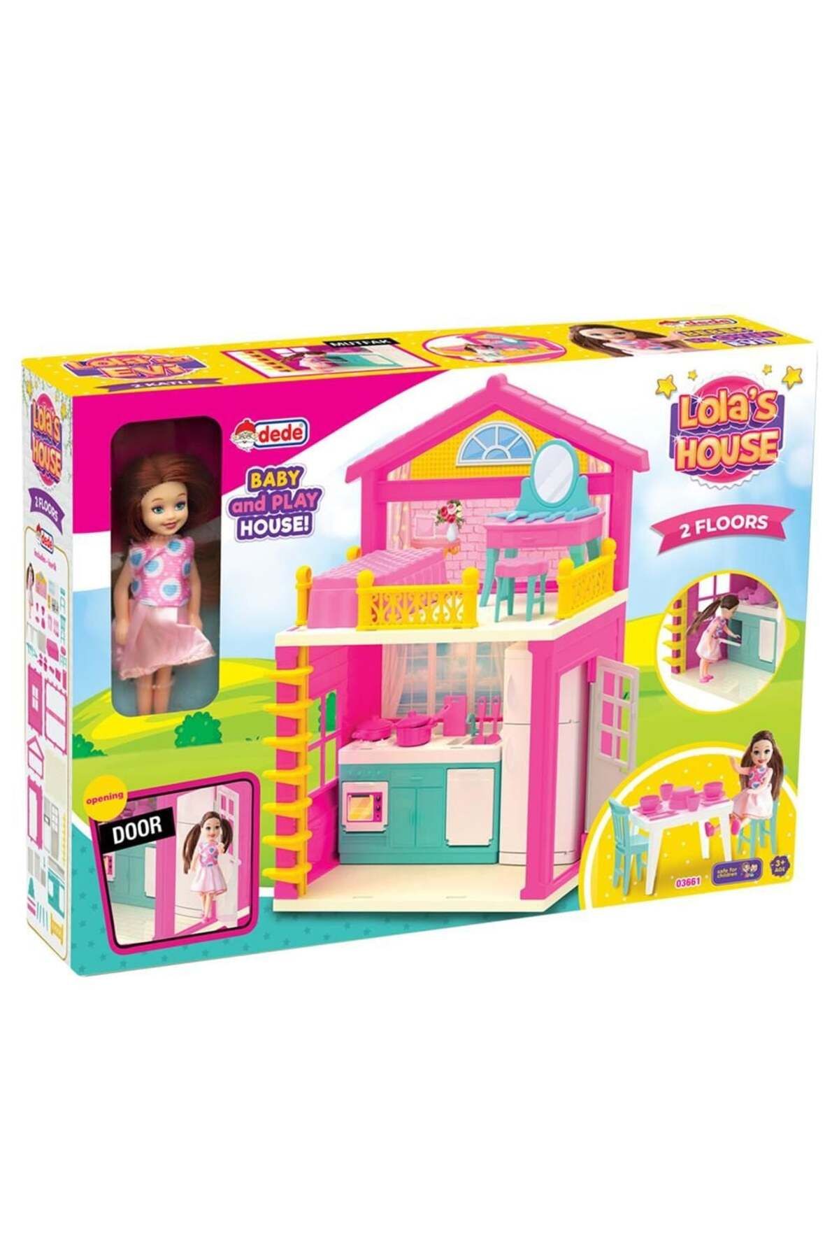 swilex Lola'nın 2 Katlı Evi Aktivite Oyun Seti