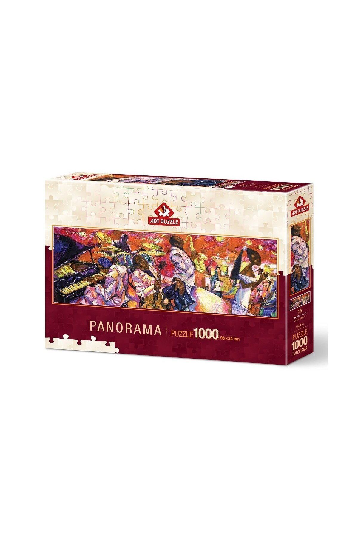 swilex 5352 Art Puzzle, Jazzın Renkleri 1000 Parça Puzzle
