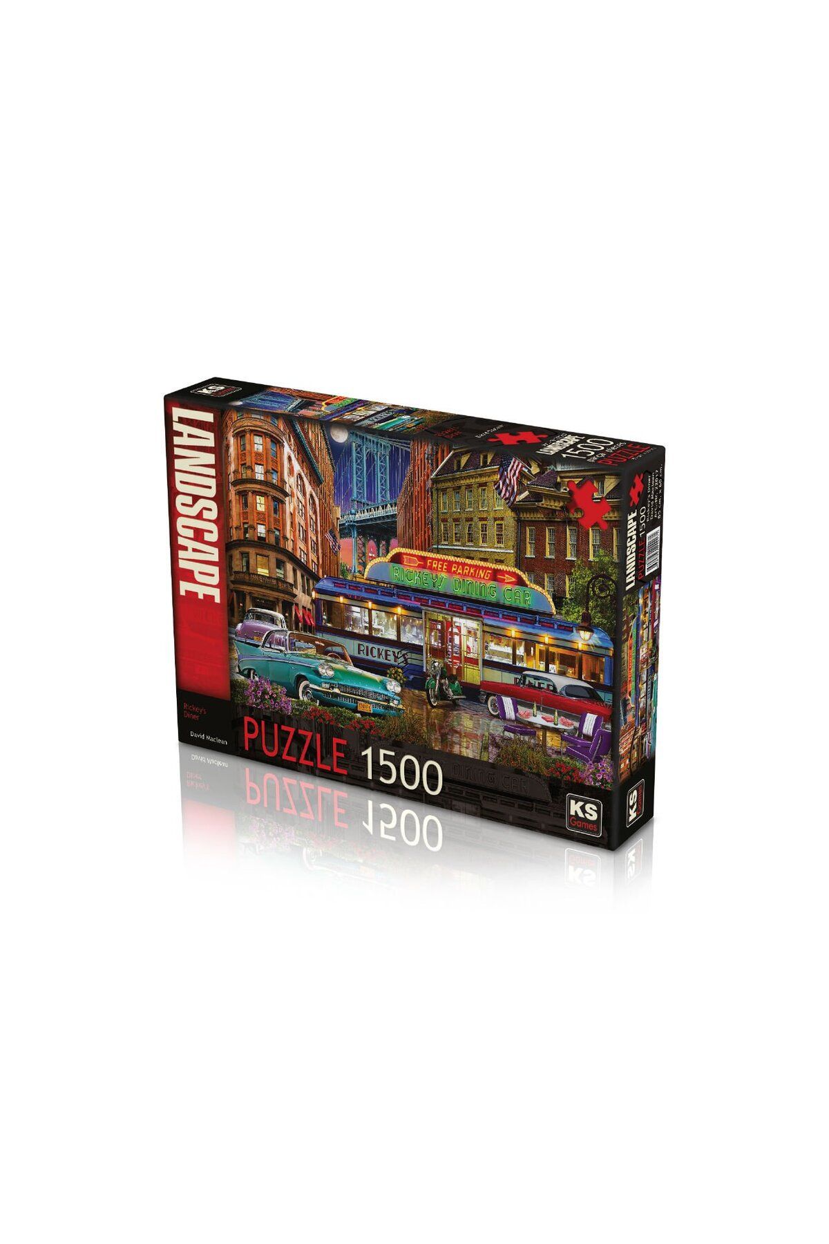 swilex Puzzle 1500 Parça Rickeys Diner