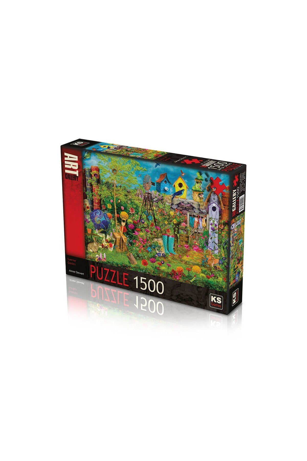 swilex Puzzle 1500 Parça Summer Garden