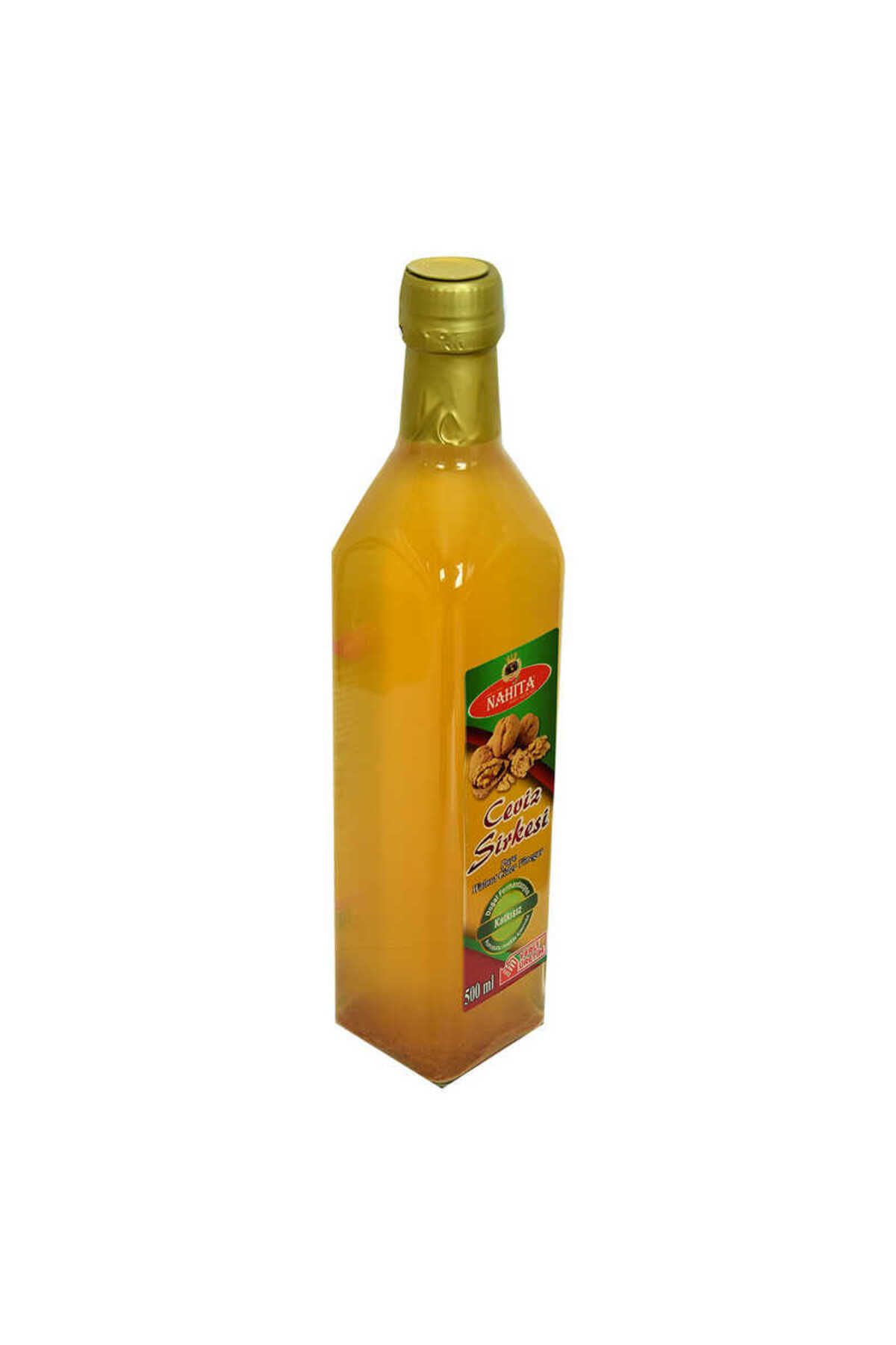 swilex Ceviz Sirkesi Doğal Fermantasyon Katkısız Cam Şişe 500 ML