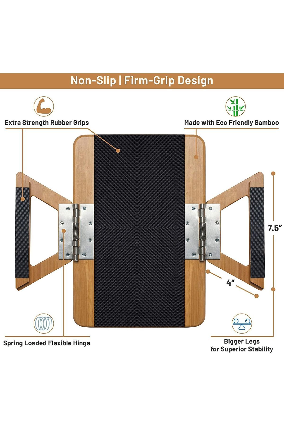 Generic-Dragontowm Clip On Tray Sofa Table for Wide Couches. Couch Arm Tray Table, Portable Table, TV Table 3