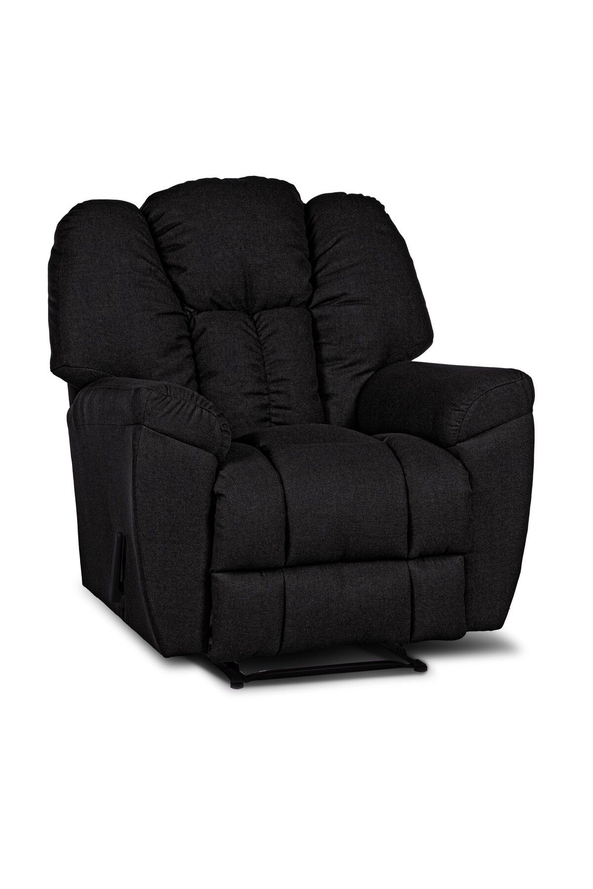 Lazy Vibes-Modern 3-position Canvas Recliner Chair in Luxurious Linen Fabric 3