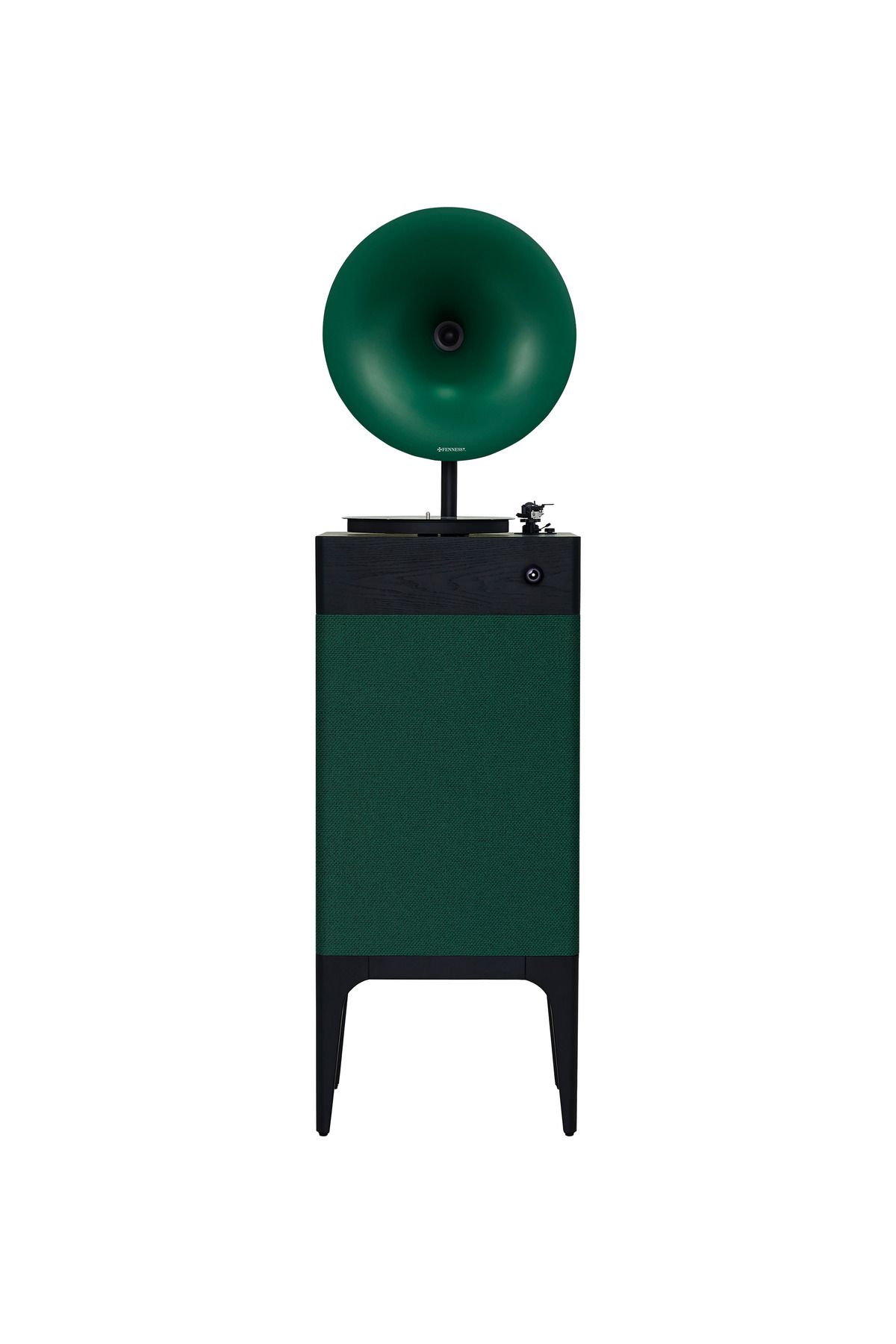 Fennessy i5 Bluetooth Hoparlörlü 110W Hi-Fi Retro Pikap Plakçalar Turntable, Yeşil