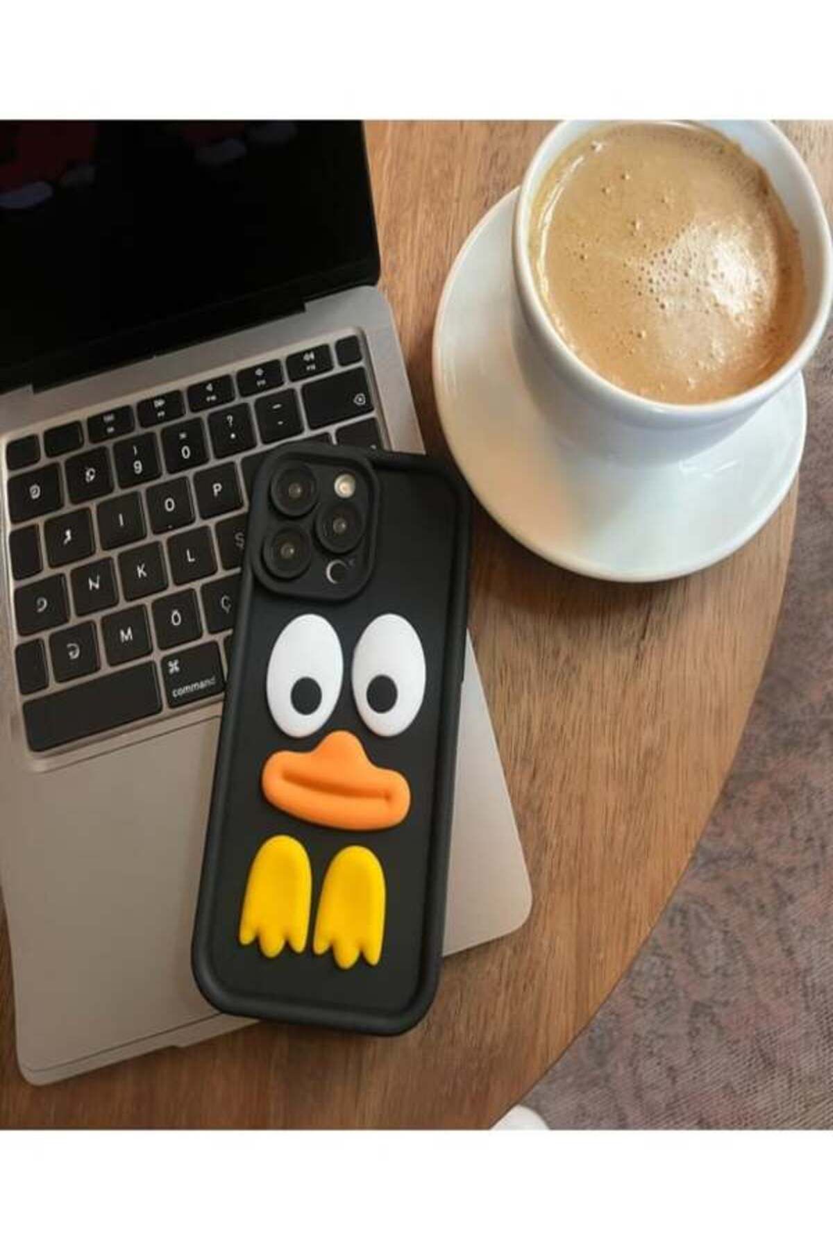 İVEYS IPHONE 13 CARTOON SİLİKON TELEFON KILIFI