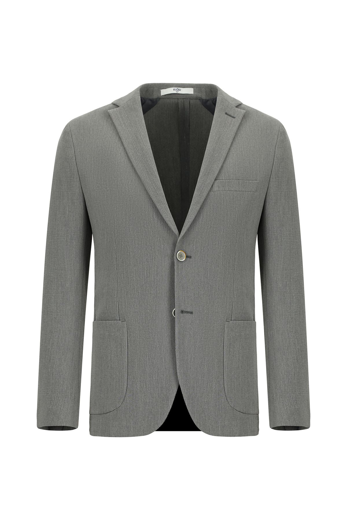 ژاکت Super Slim Fit Extra Slim Cut Seersucker Kiğılı