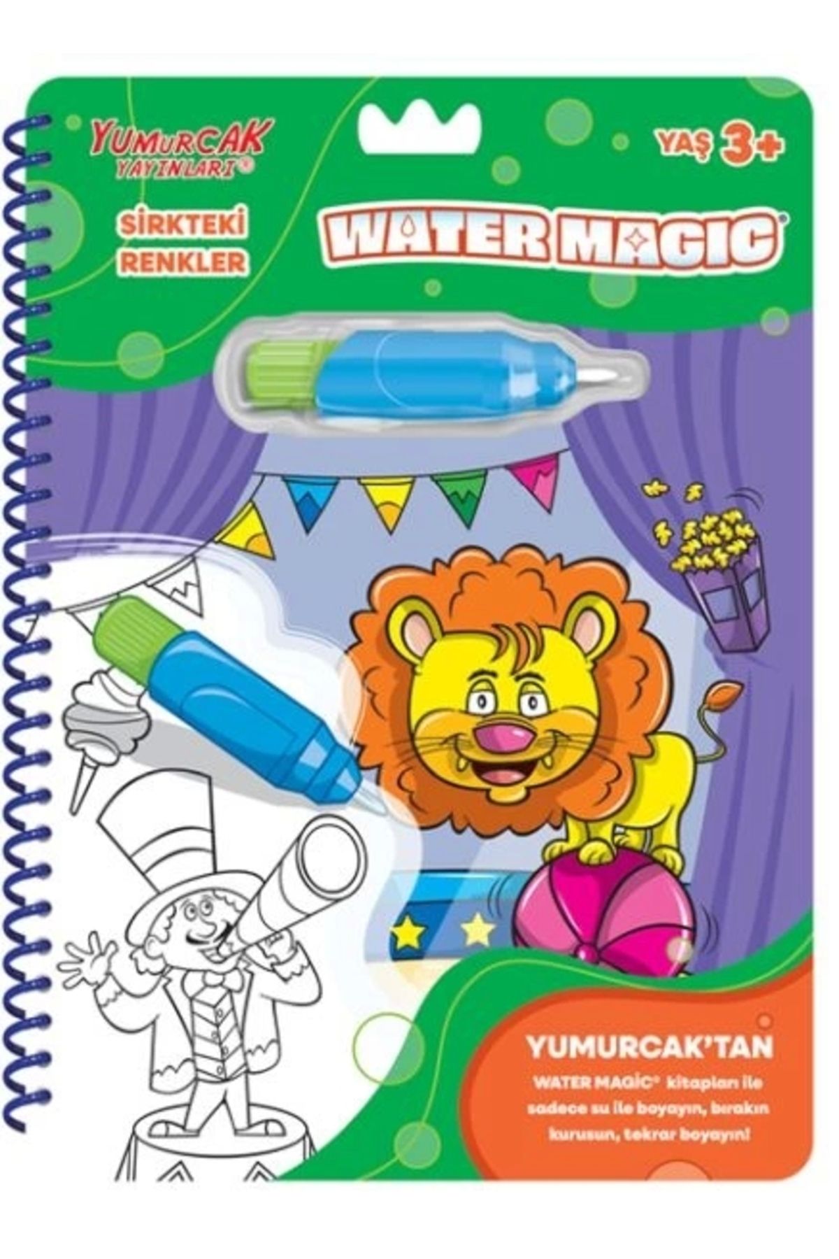 Yumurcak Yayınları Sirkteki Renkler - Yeni Water Magic