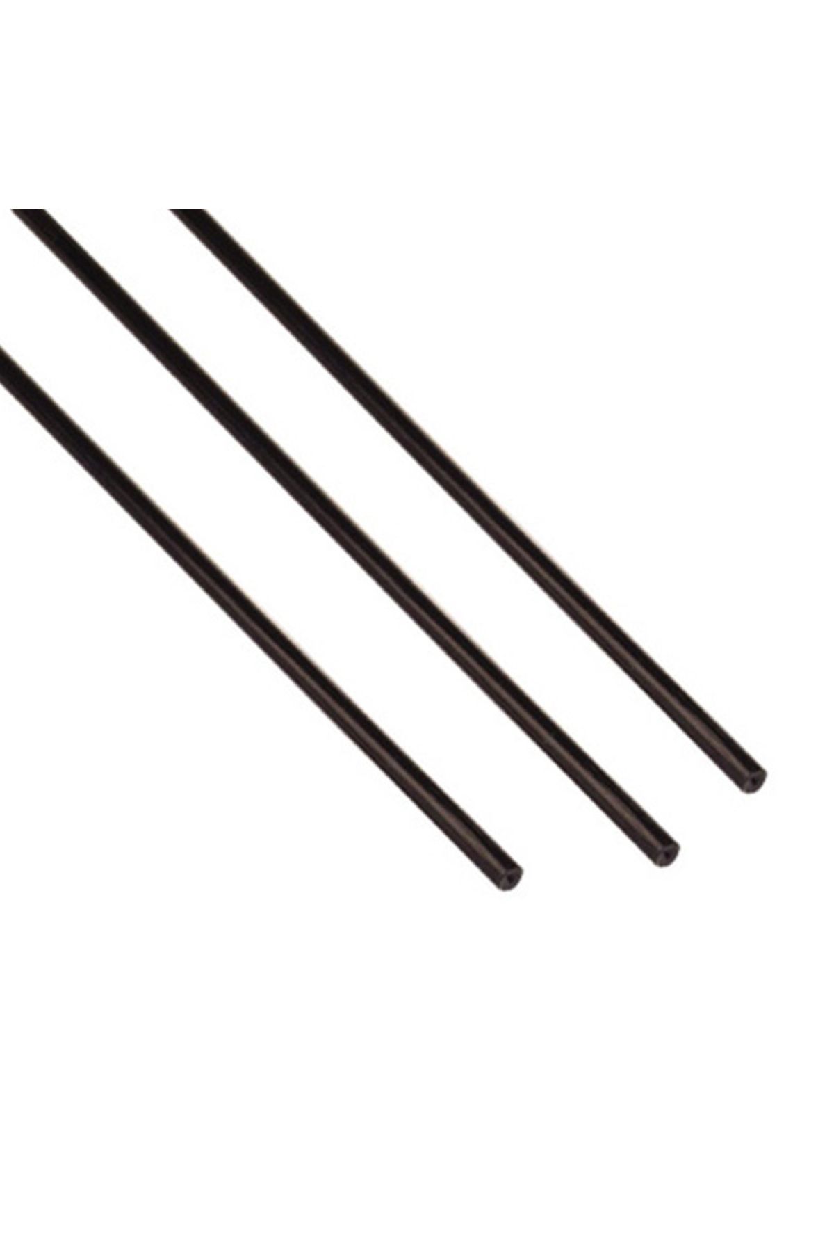 swilex SİLİKON İNCE SİYAH CARTELL 8MM 30CM
