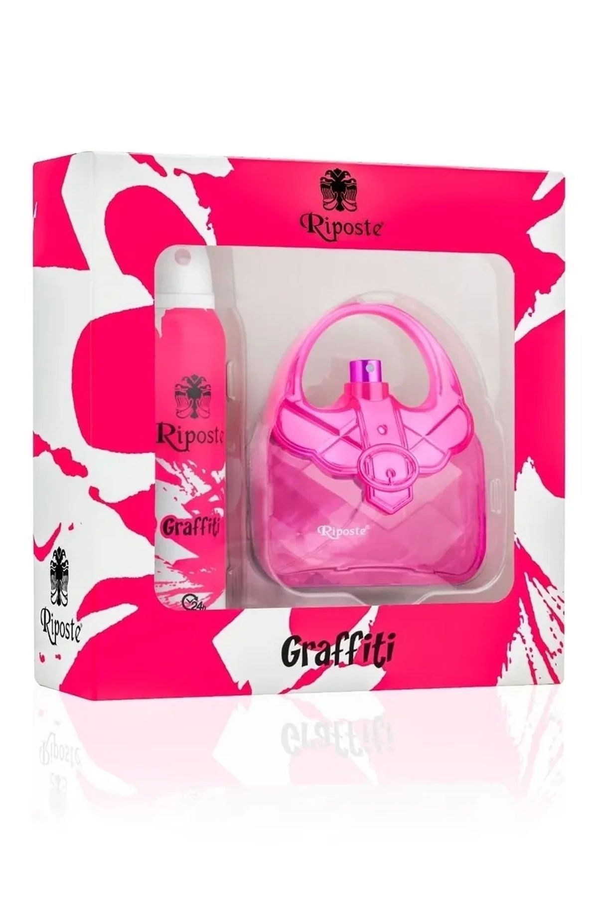 PRATİKOBA Riposte Kadın Parfüm & Deodorant Seti Graffiti For Women 110 Ml