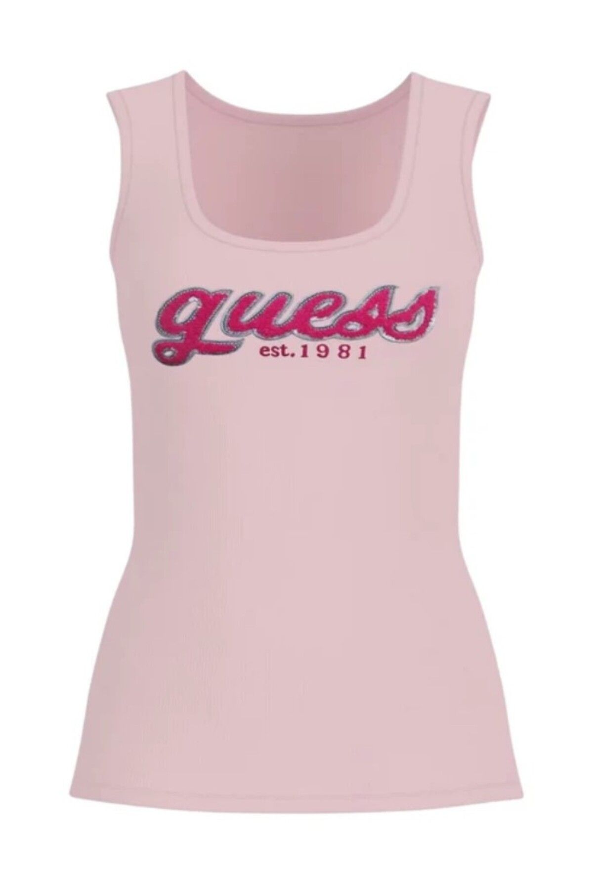 Guess CHENILLE LOGO TANK T