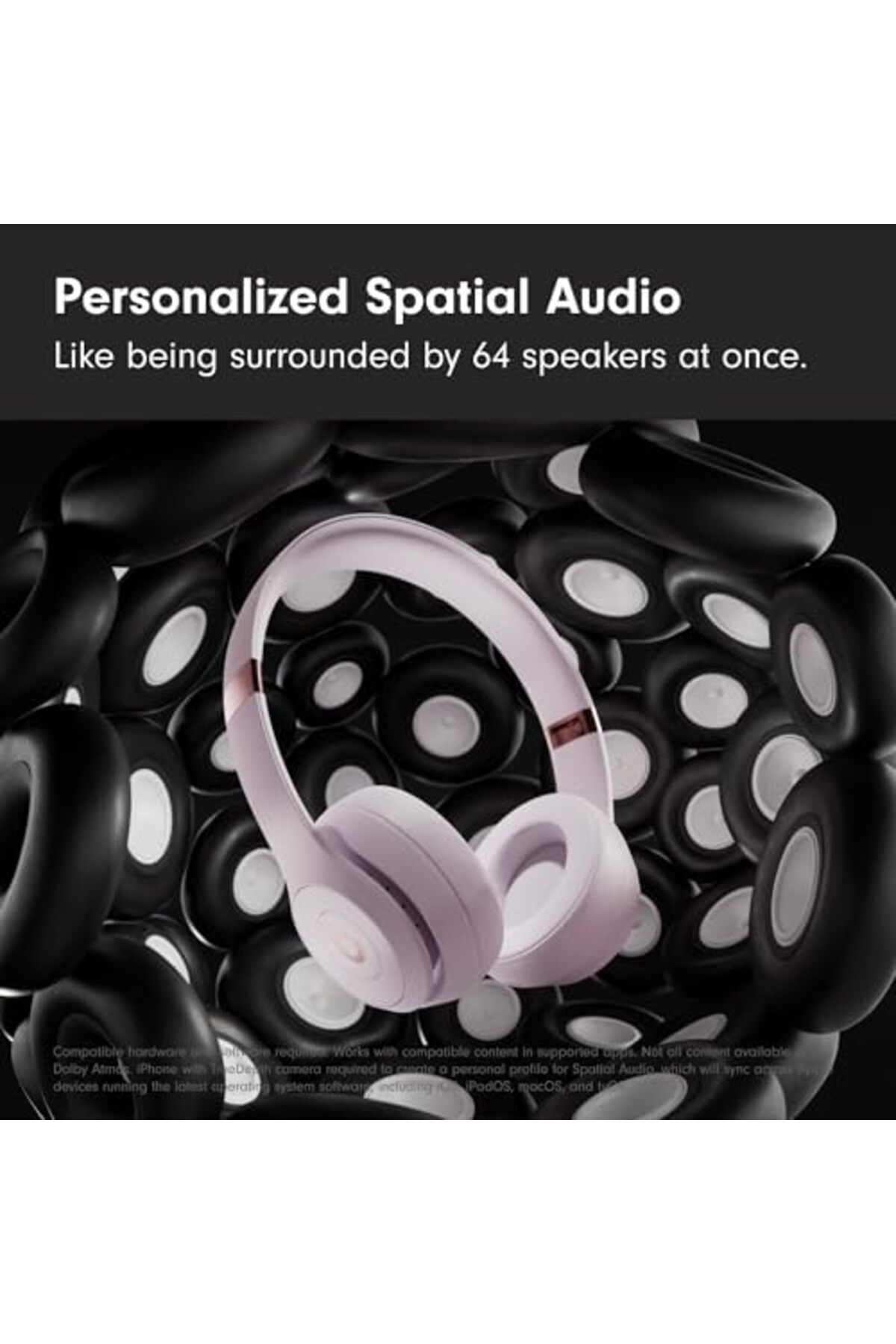 Beats-Solo 4 - Wireless Bluetooth On-ear Headphones, Apple & Android Compatible, Up To 50 Hours Of B 2