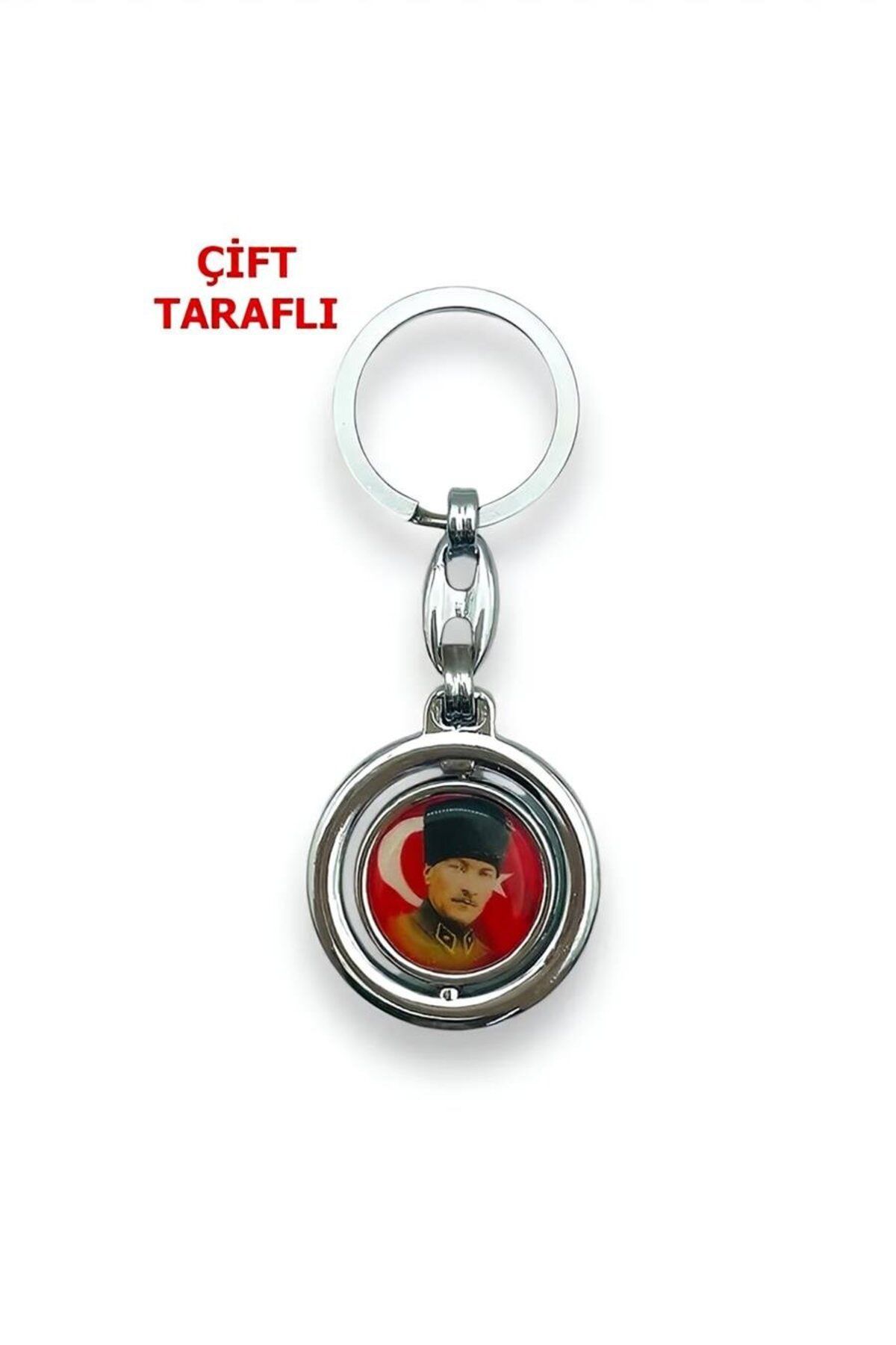 alsepeteavm Damla Kalpaklı Ataturk Anahtarlık