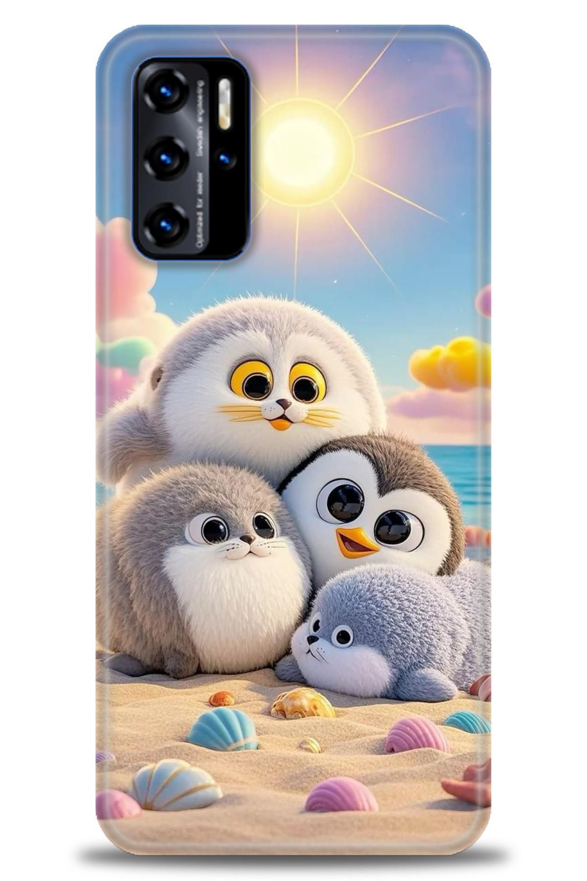 Reeder P13 Blue 2021 İle Uyumlu Desenli Baskılı Silikon Kılıf / ÖzelSeri - 2073