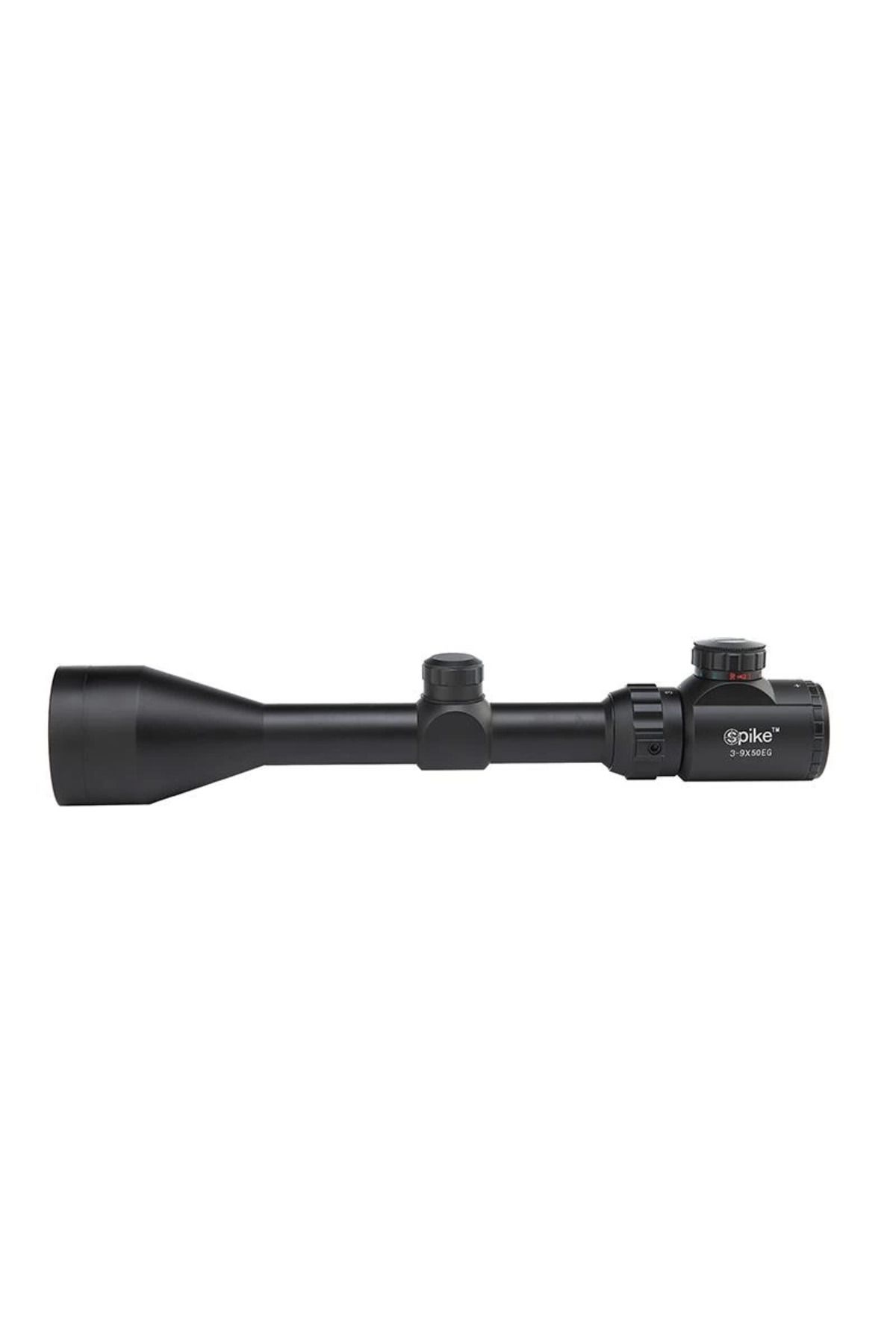 Epilons 3-9x50 Zoomlu Keskin Nişancı Dürbünü Kırmızı, Yeşil Işık Çelik Gövde