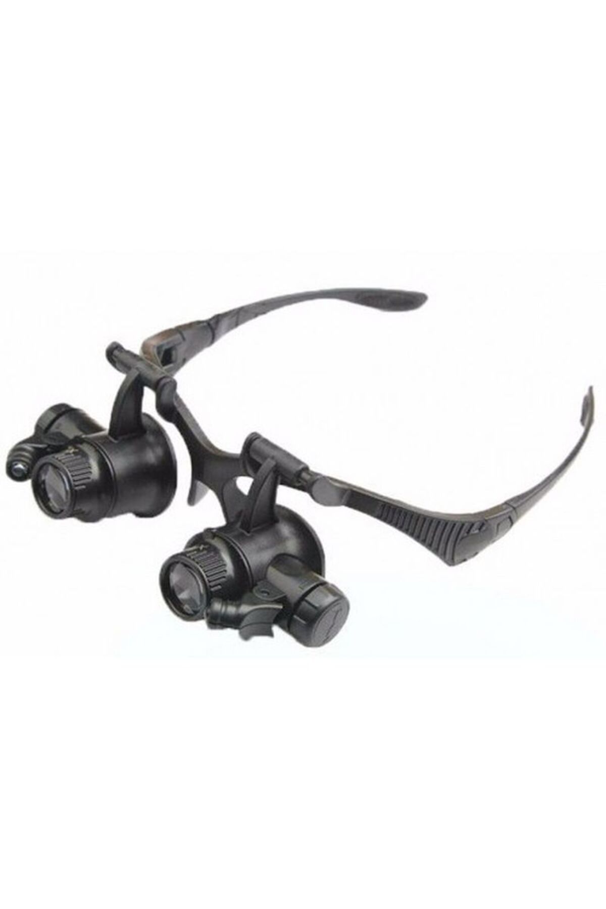 Epilons Gözlük Modeli 10X 15X 20X 25X Lens 2 Led Işıklı Büyüteç 9892G