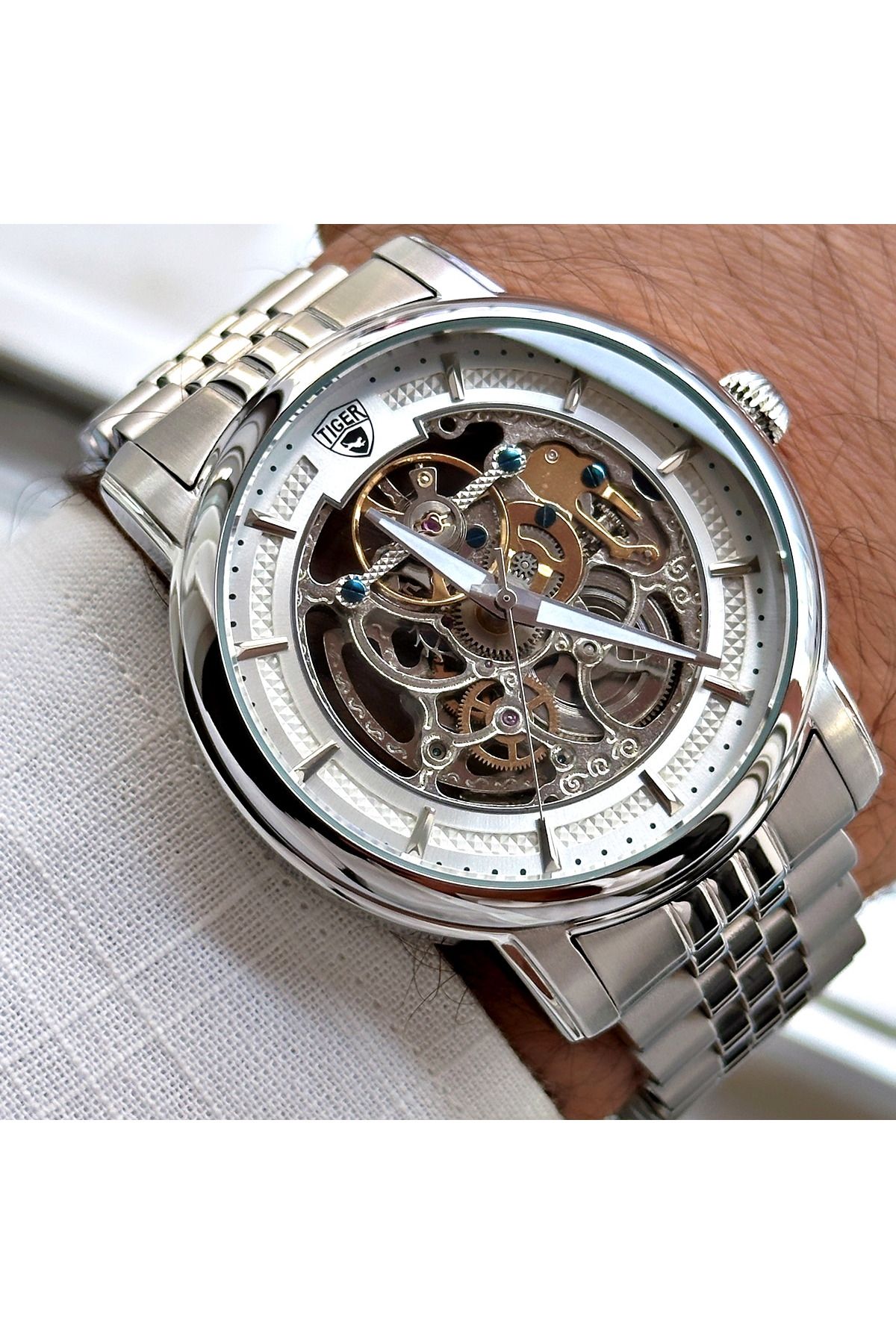 Tiger TİGER ERKEK KOL SAATİ TI-592EO 42MM-46MM Metal