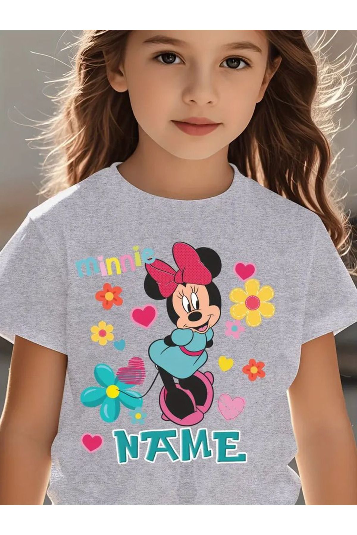 LUNAVISTA Kız Çocuk Mickey Mouse Tişörtü
