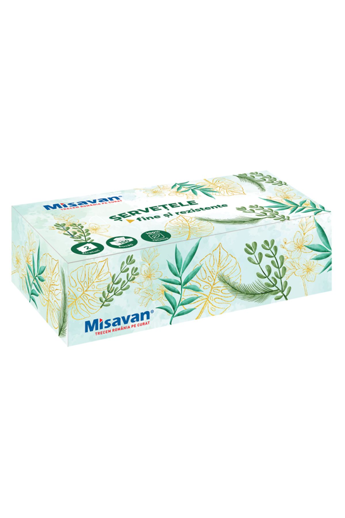 Cesiro Msv Servetele Cutie Green 150/set - One Size