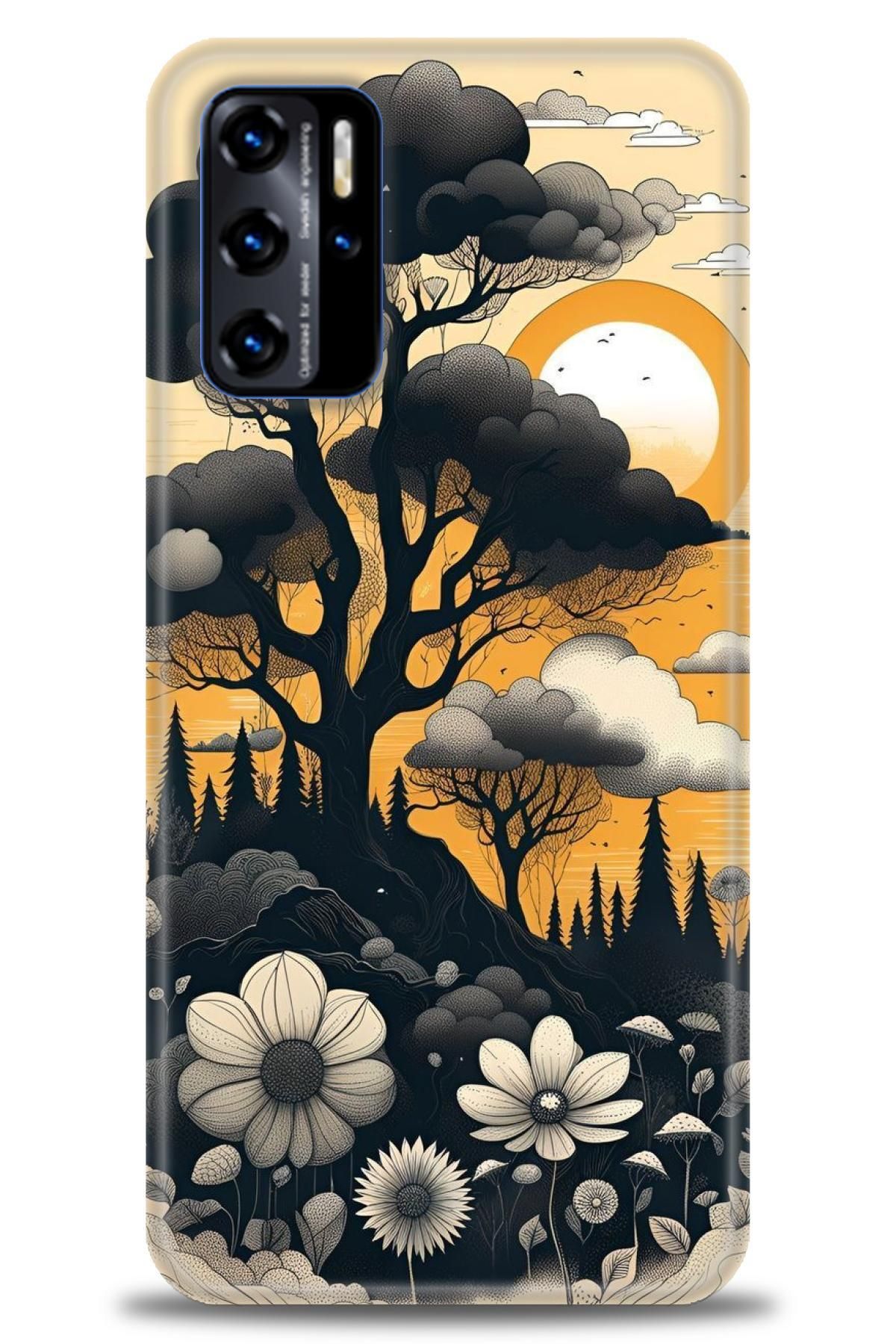 Reeder P13 Blue 2021 İle Uyumlu Desenli Baskılı Silikon Kılıf / ÖzelSeri - 2253