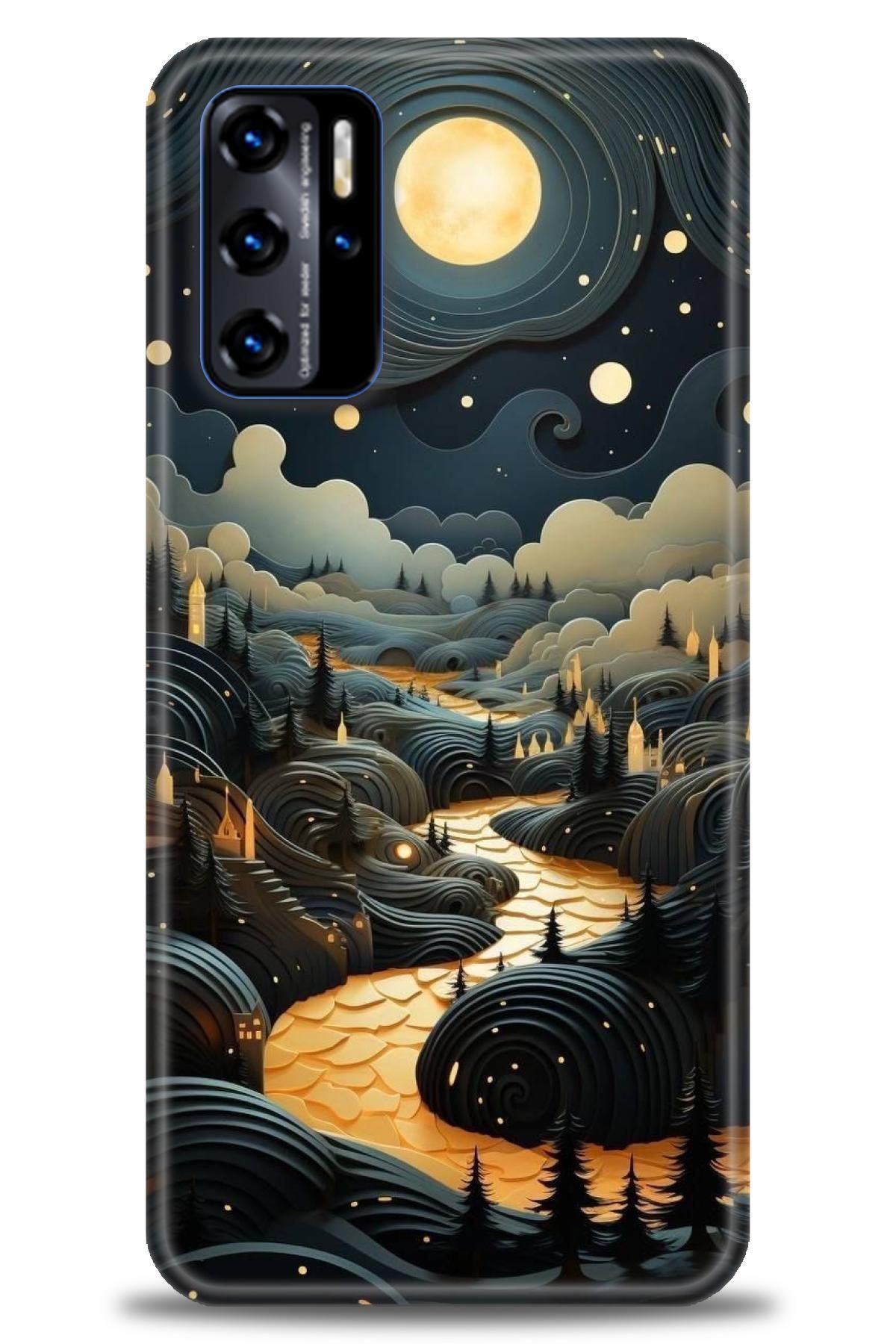 Reeder P13 Blue 2021 İle Uyumlu Desenli Baskılı Silikon Kılıf / ÖzelSeri - 2513