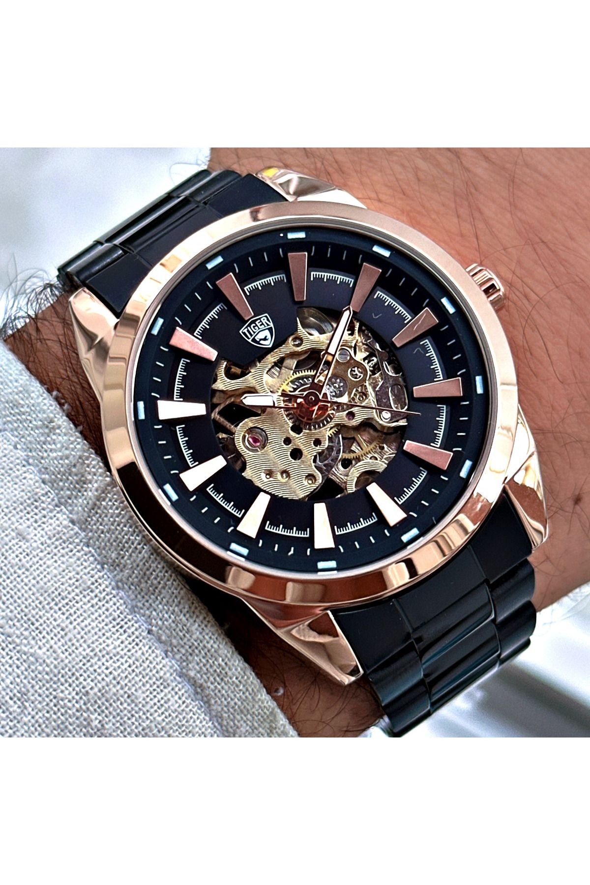 Tiger TİGER ERKEK KOL SAATİ TI-611AO 42MM-46MM Lacivert