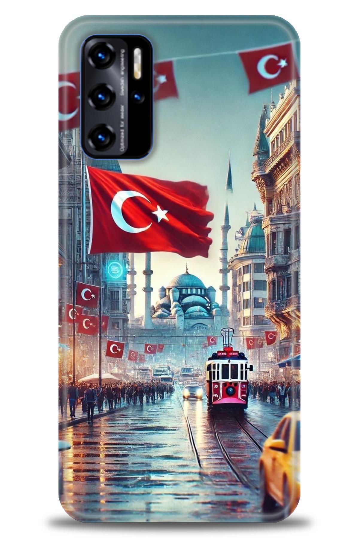Reeder P13 Blue 2021 İle Uyumlu Desenli Baskılı Silikon Kılıf / ÖzelSeri - 2658