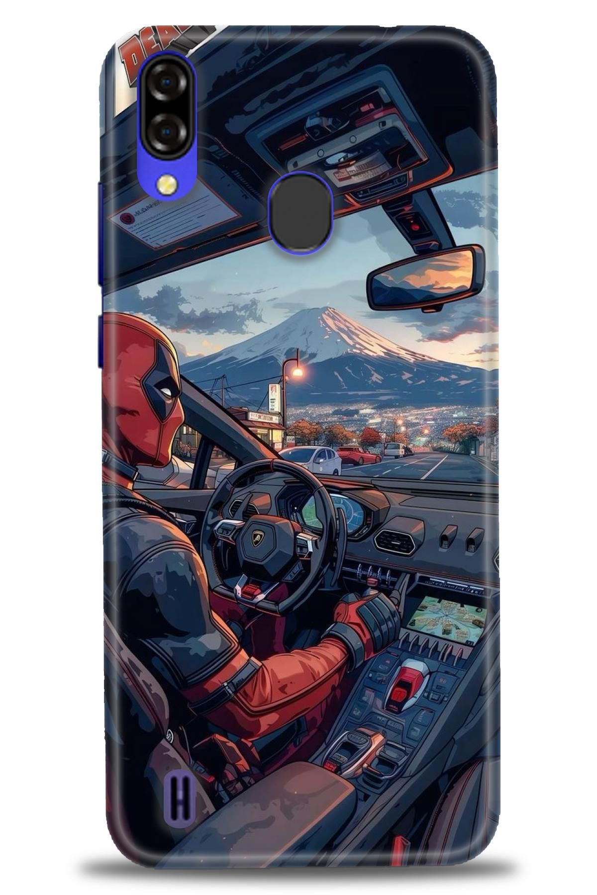 Reeder Reeder P13 Blue Plus İle Uyumlu Desenli Baskılı Silikon Kılıf / ÖzelSeri - 2596