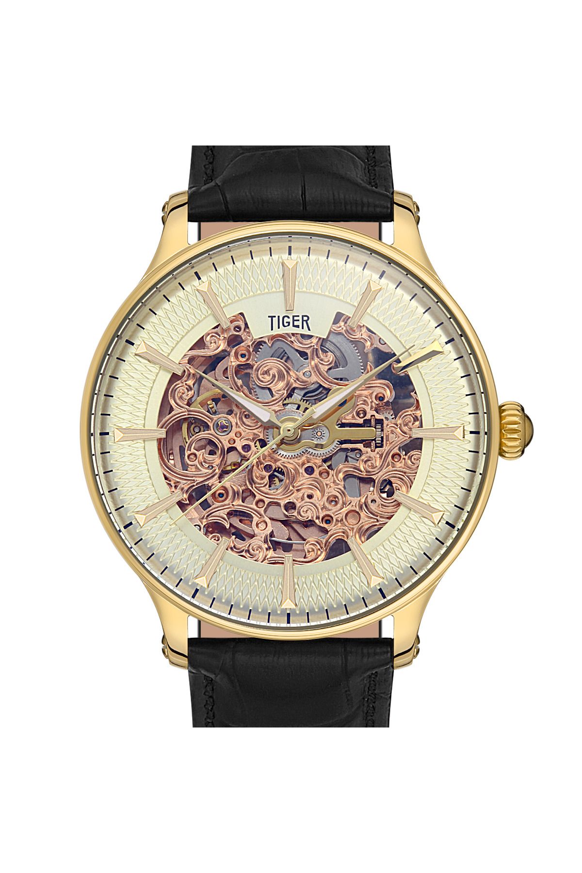Tiger TİGER ERKEK KOL SAATİ TI-596MH 42MM-46MM Siyah