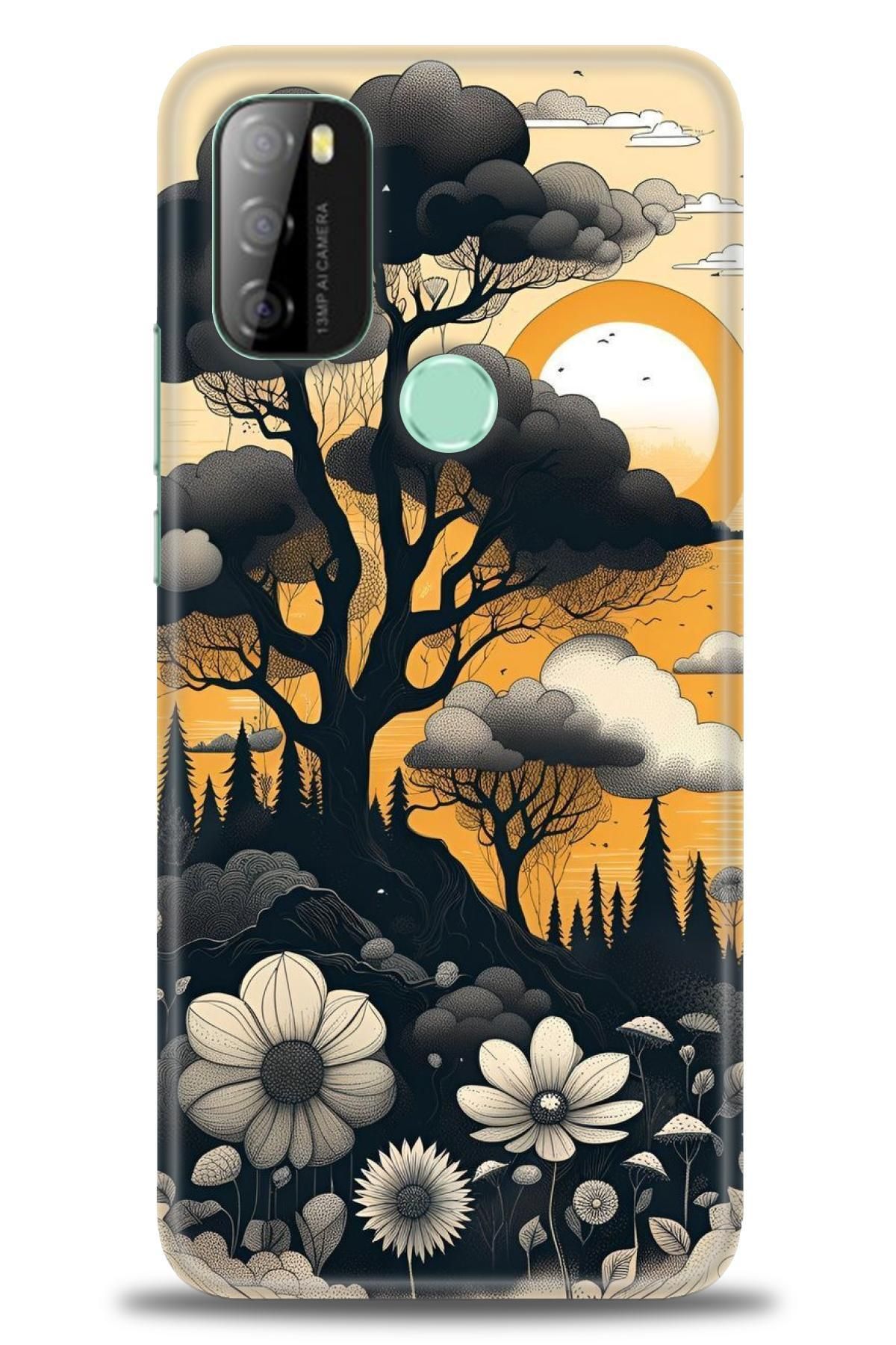 Reeder P13 Blue Max 128GB İle Uyumlu Desenli Baskılı Silikon Kılıf / ÖzelSeri - 2253