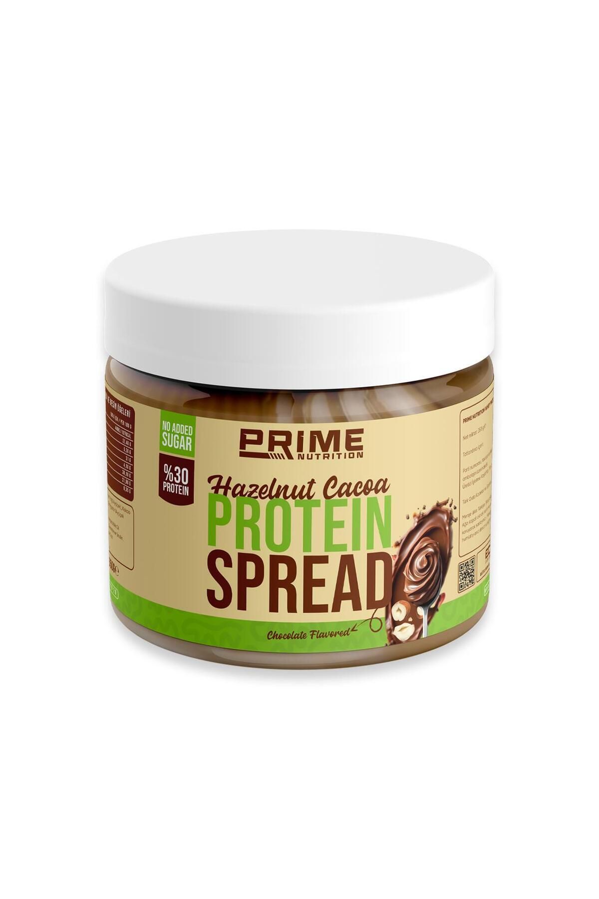 Prime Nutrition Hazelnut Cocoa Protein Spread 350 gram (Proteinli Fındık Kreması)