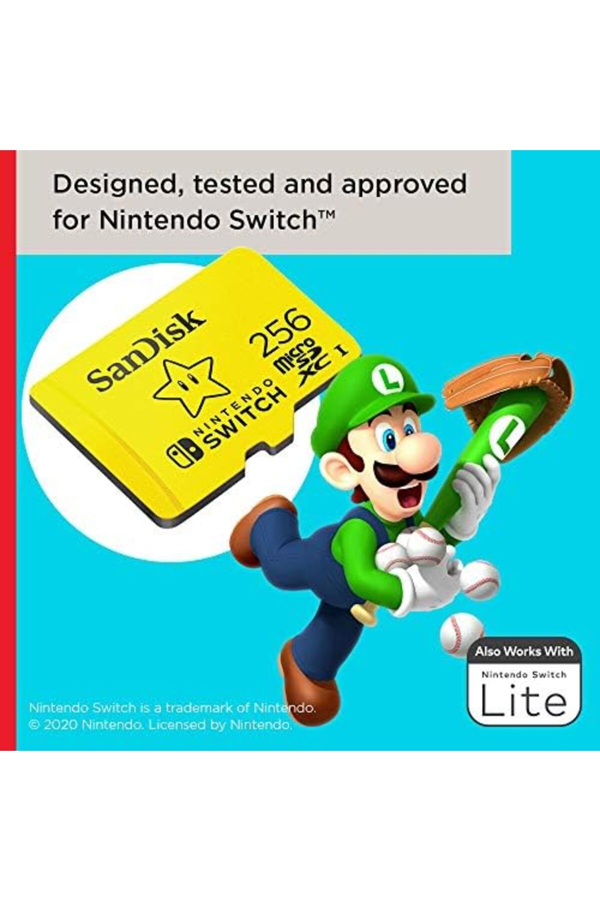 SanDisk-256GB microSDXC UHS-I Card for Nintendo Switch – Fast Load Times, Licensed by Nintendo 3