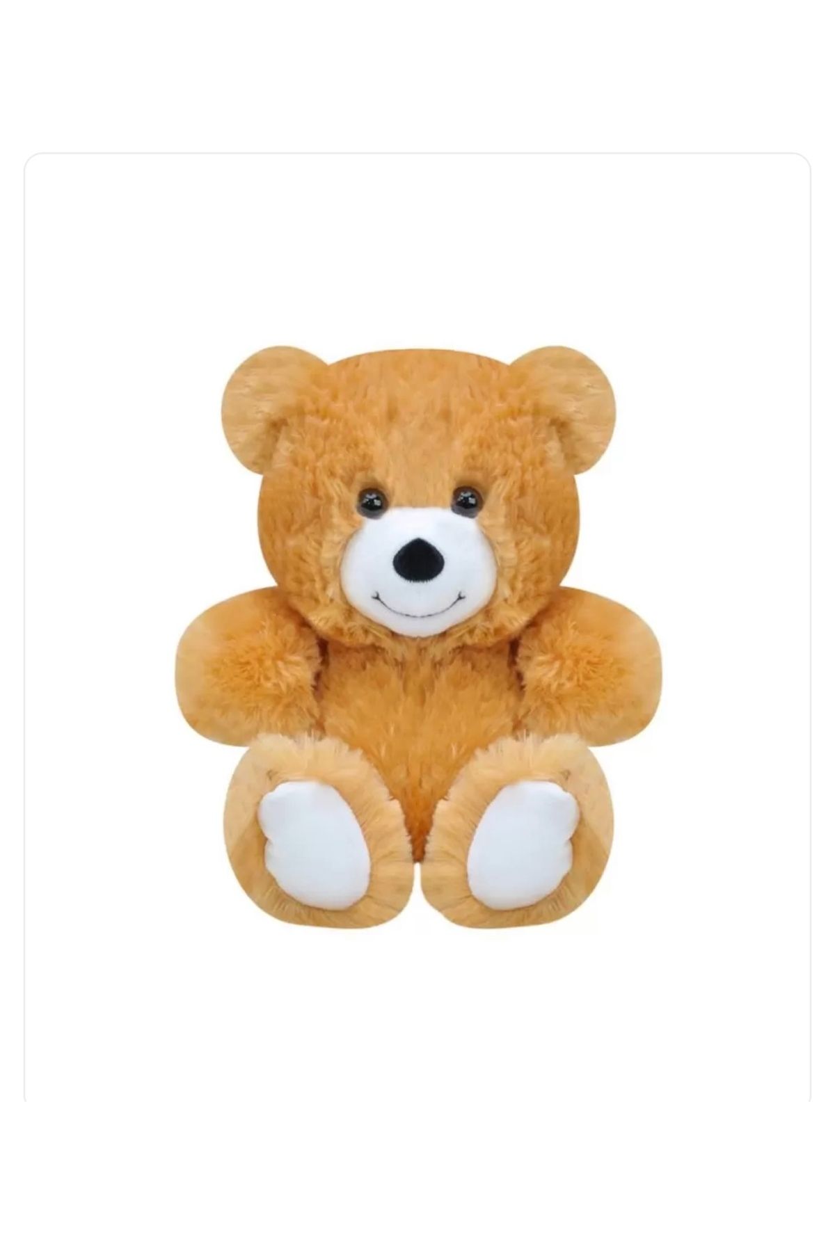 peluş Kahverengi Peluş Ayıcık - Yumuşak Dolgulu Sevimli Oyuncak Sevgiliye Hediye